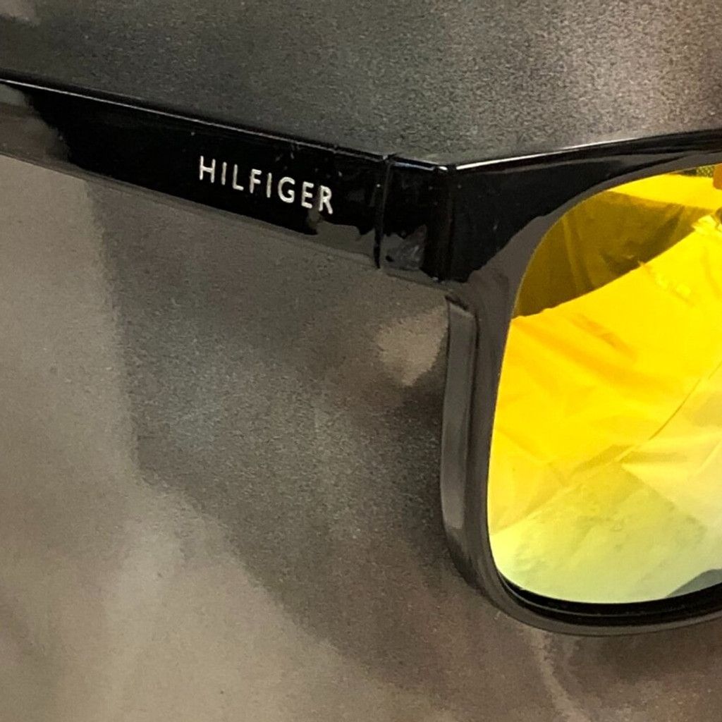 Tommy Hilfiger Tommy Hilfiger Black Round Frame Sunglasses Size ONE SIZE - 2 Thumbnail