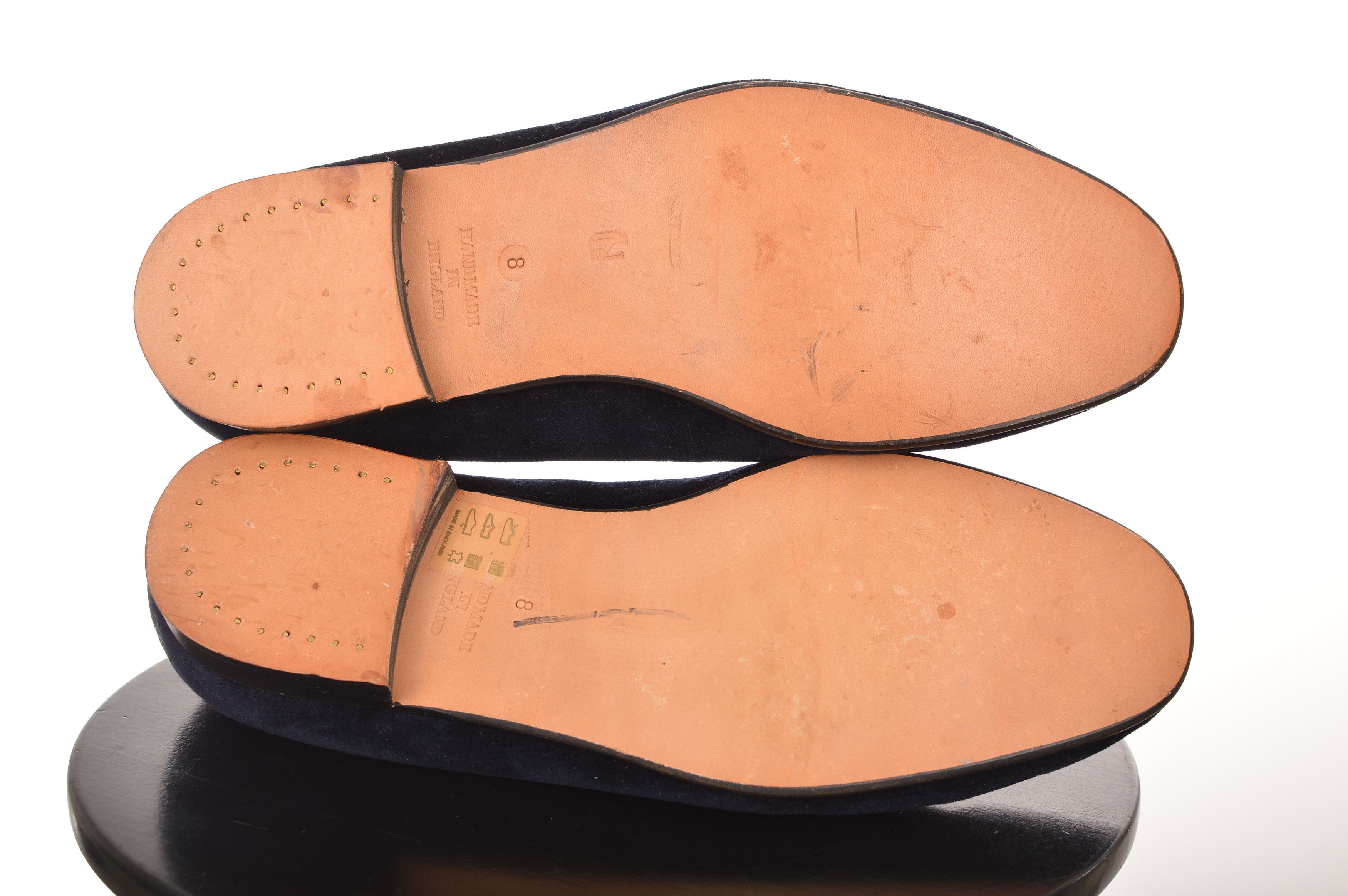 New & Lingwood New & Lingwood Navy Loafers Shoes Bone Idle Size US 9 / EU 42 - 7 Thumbnail