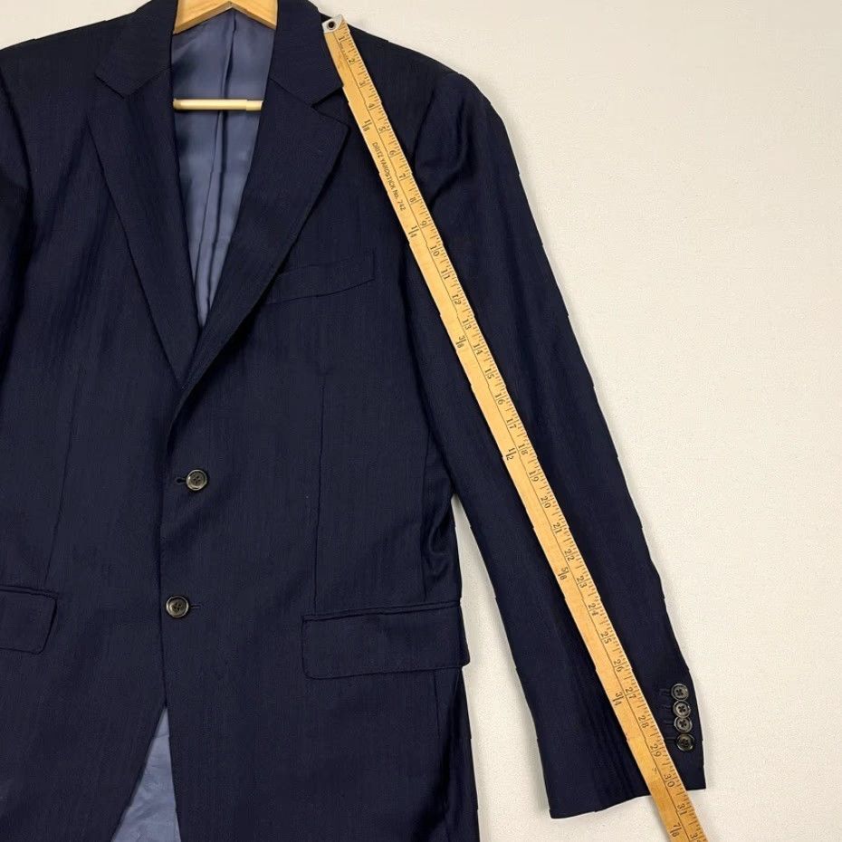 Suitsupply Suitsupply Blazer Mens 44L Blue Wool Vitale Barberis Canonico Livorno Jacket Size 44R - 5 Thumbnail