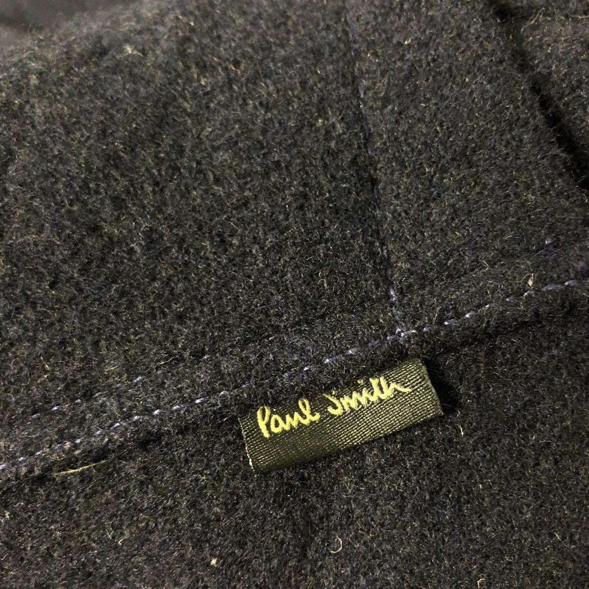 Paul Smith 🔥VINTAGE WOOL JACKET PAUL SMITH JEANS LEATHER PARTS HAND Size US M / EU 48-50 / 2 - 23 Thumbnail
