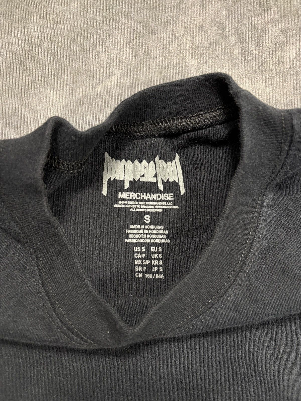 Justin Bieber 2016 Justin Bieber Purpose Tour Tank Top FOG Jerry Lorenzo Size US S / EU 44-46 / 1 - 5 Thumbnail