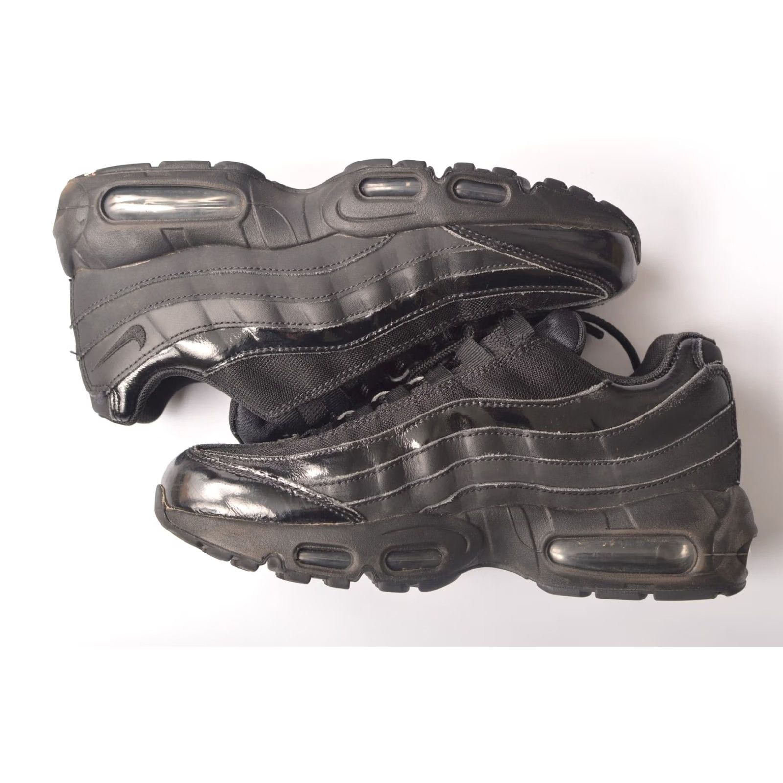 Nike Nike Wmns Air Max 95 Sneakers 307960-010 Black US 7.5 Womens Trainers Shoes Size US 5 / IT 35 - 4 Thumbnail