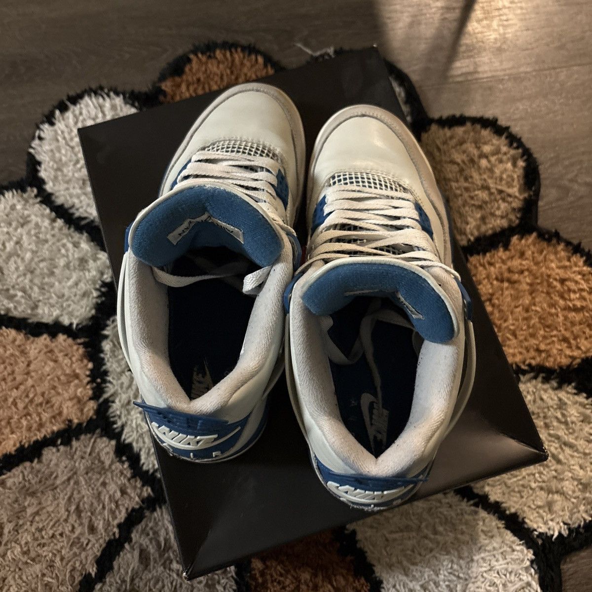 Jordan Brand Jordan 4 Military Blue Size US 9.5 / EU 42-43 - 5 Thumbnail
