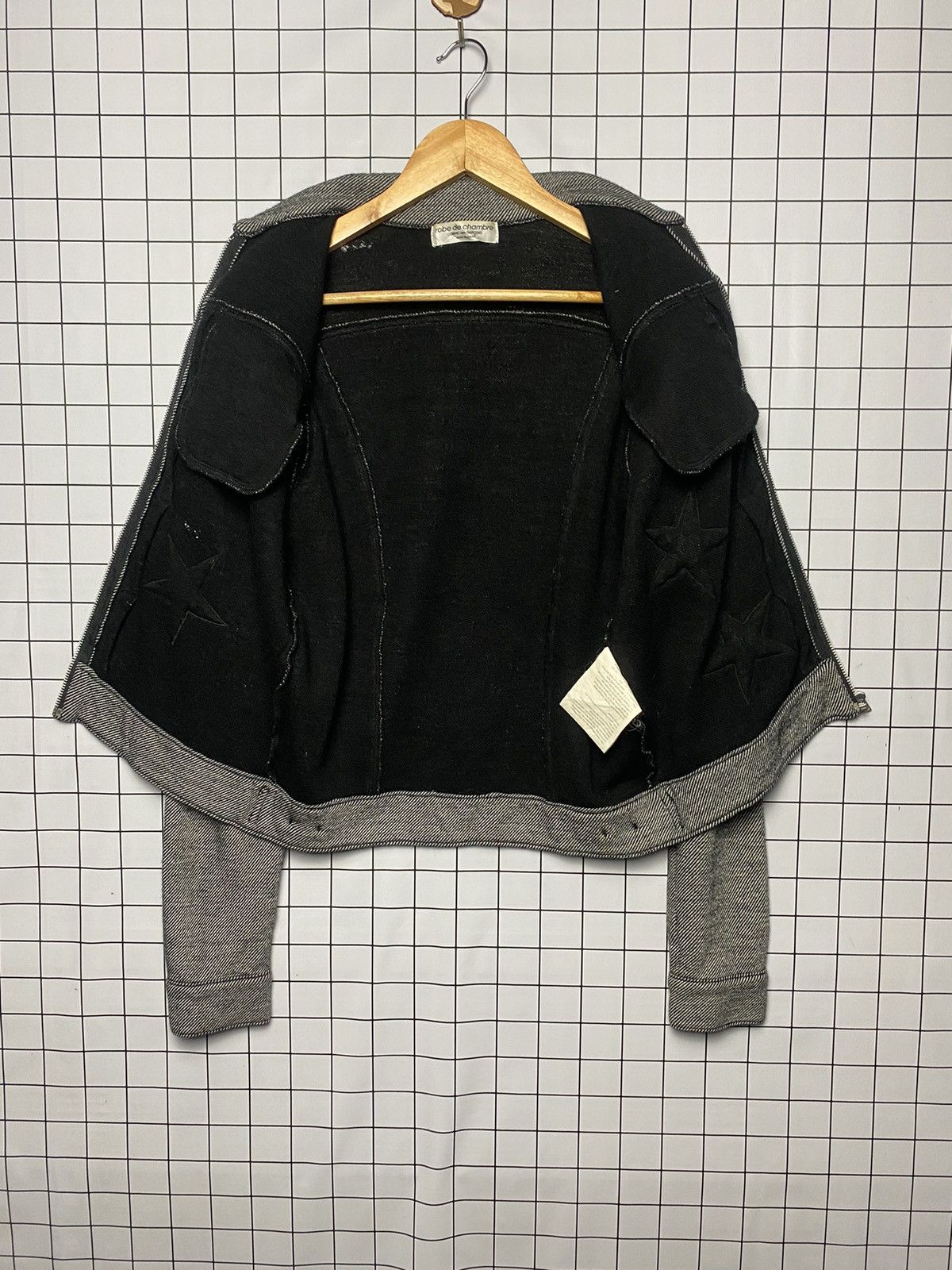 Comme des Garcons A/W 2003 Comme Des Garcons Star Wool Jacket Size US S / EU 44-46 / 1 - 8 Thumbnail