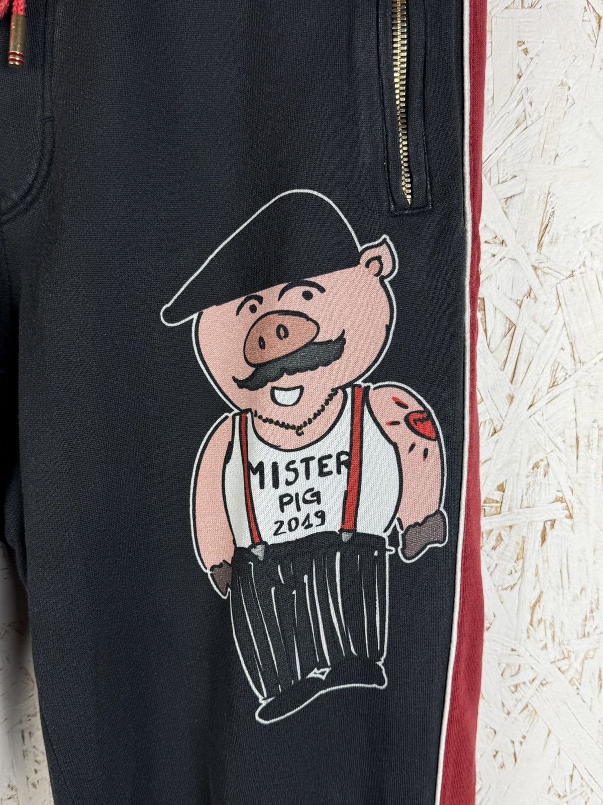 Dolce & Gabbana Dolce & Gabbana Mister Pig 2019 Tracksuit Set Hoodie Pants Size US L / EU 52-54 / 3 - 12 Thumbnail