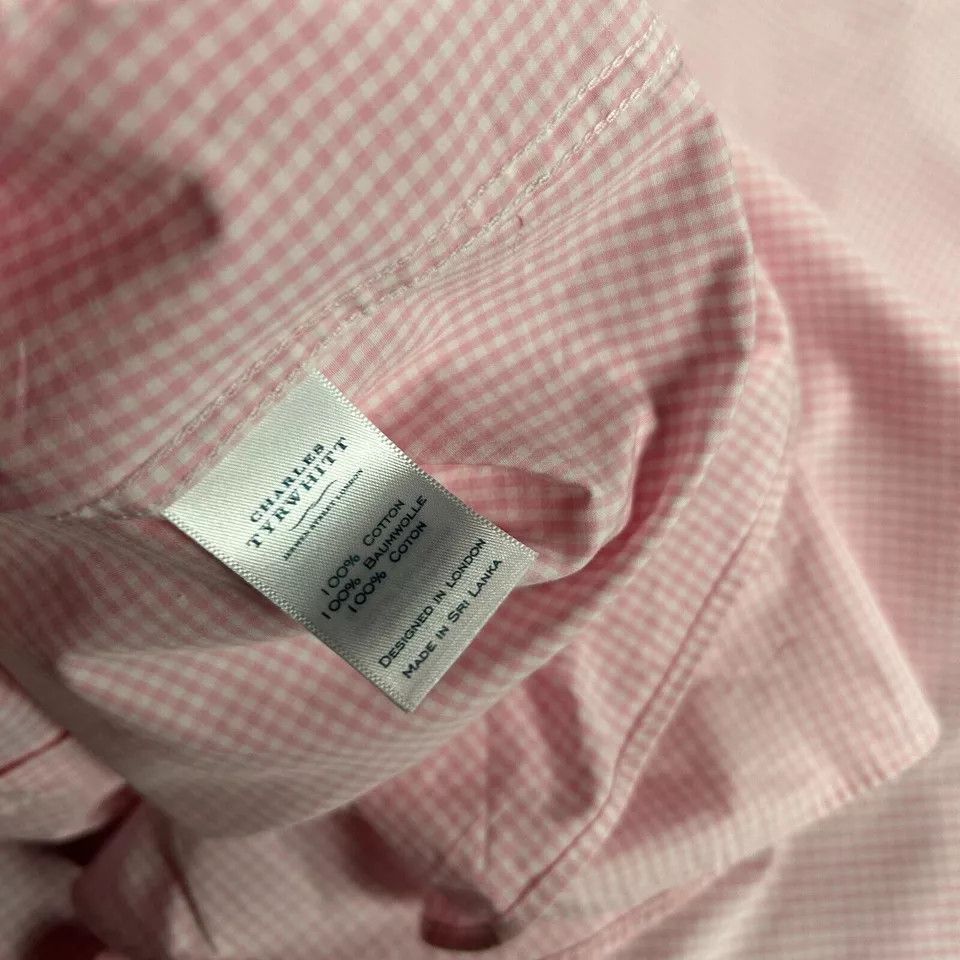 Charles Tyrwhitt Charles Tyrwhitt Shirt Mens 17 Classic Fit French Cuff Size US L / EU 52-54 / 3 - 7 Thumbnail