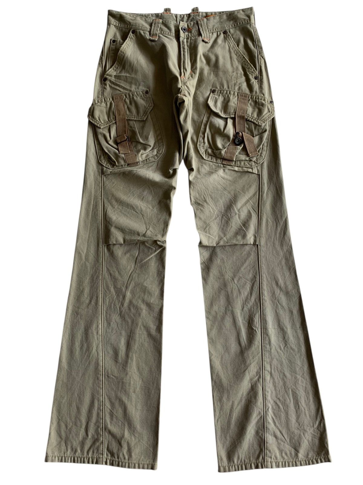 FLARED EDWIN XV CARGO PANTS JAPANESE DESIGN DENIM
