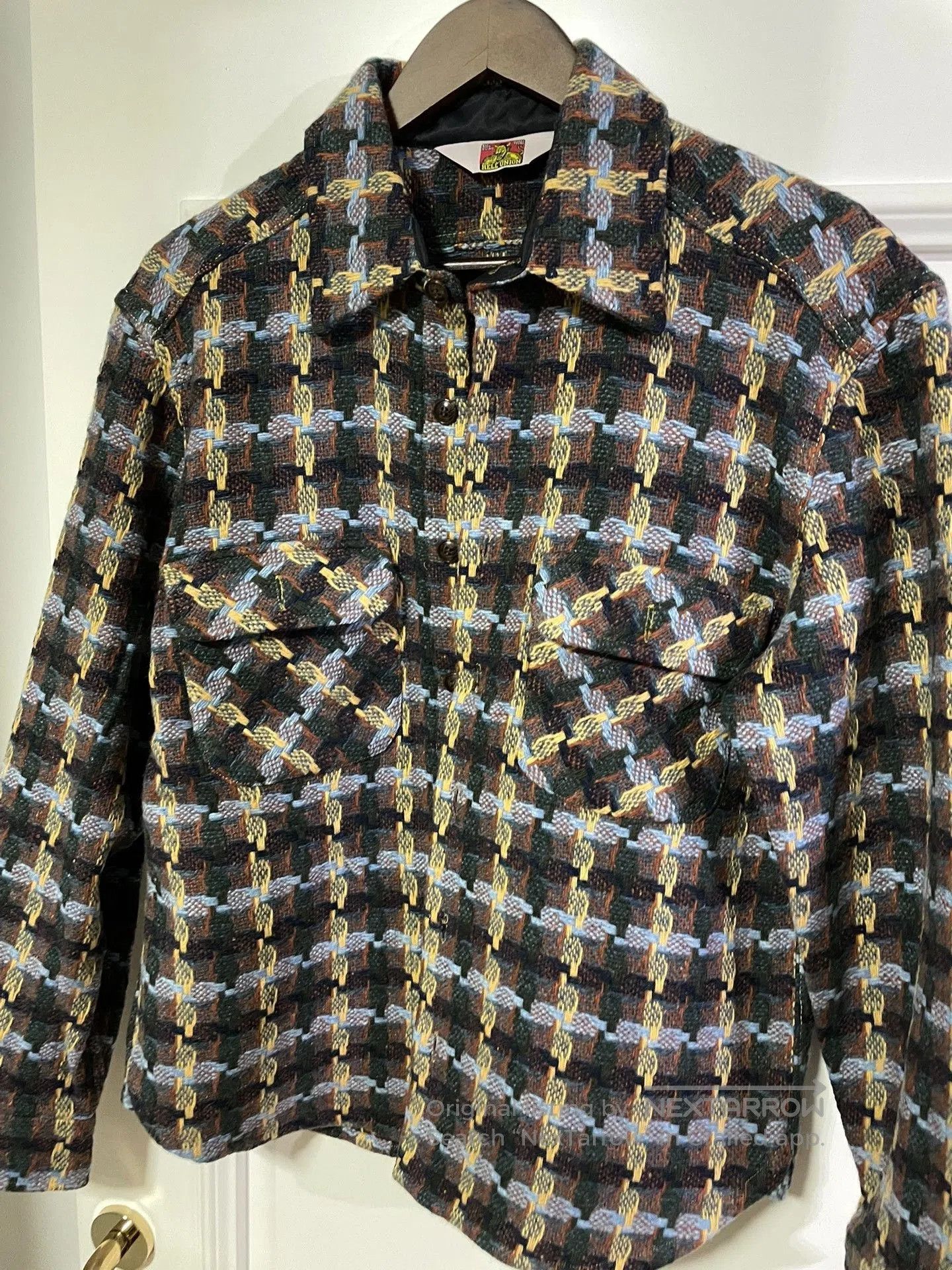 Other GUNC Early Thick Jacquard Wool Shirt. Size US M / EU 48-50 / 2 - 2 Thumbnail