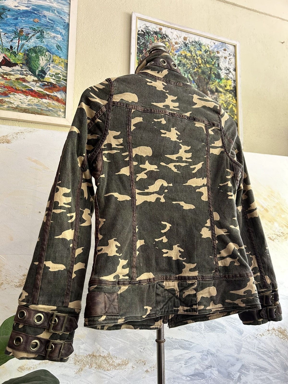 Japanese Brand Tactical Bondage Camo jacket Size US XXS / EU 40 - 4 Thumbnail