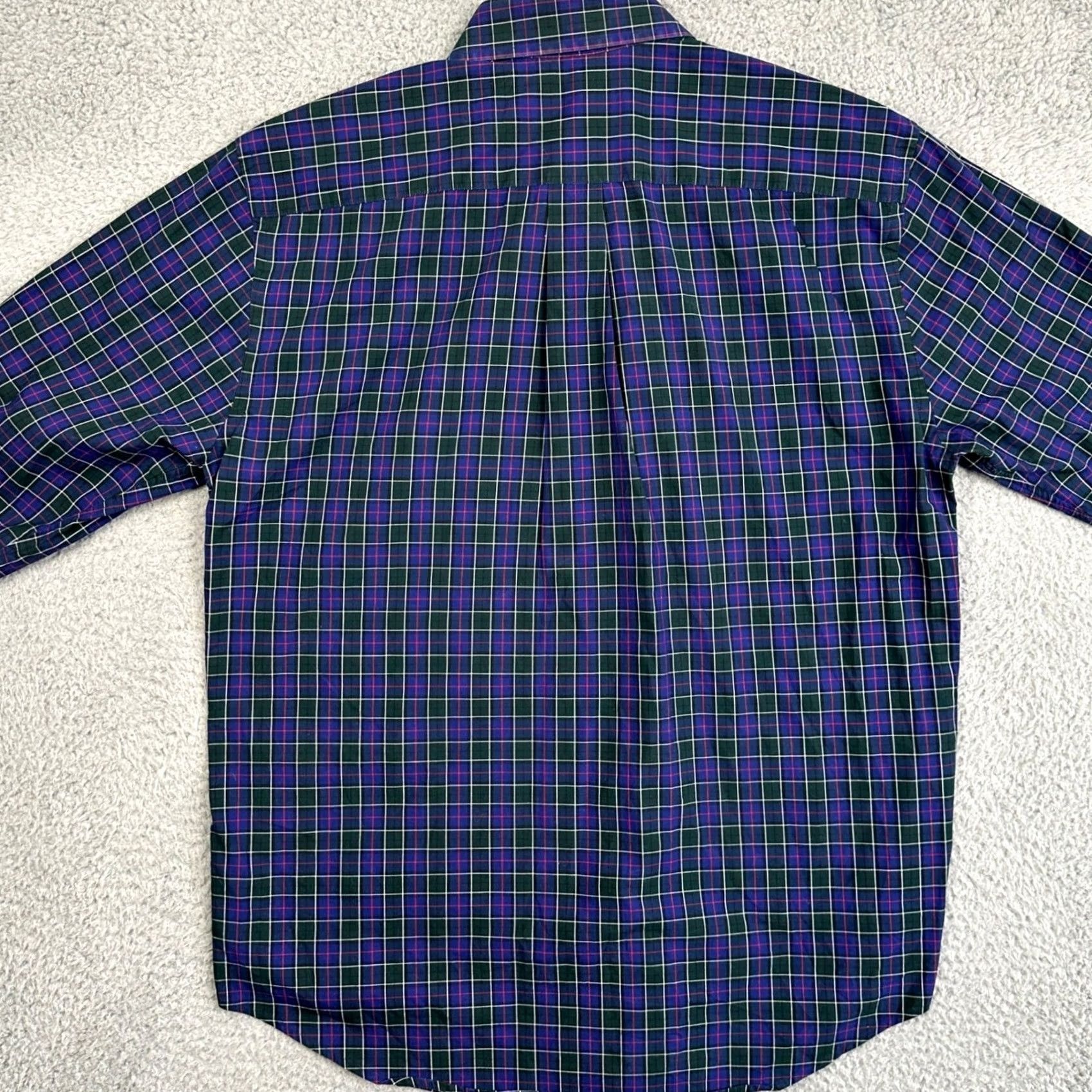 Vineyard Vines Vineyard Vines Mens Medium Cooper Shirt Button Up Blue Green Plaid Pocket EUC Size US M / EU 48-50 / 2 - 3 Thumbnail