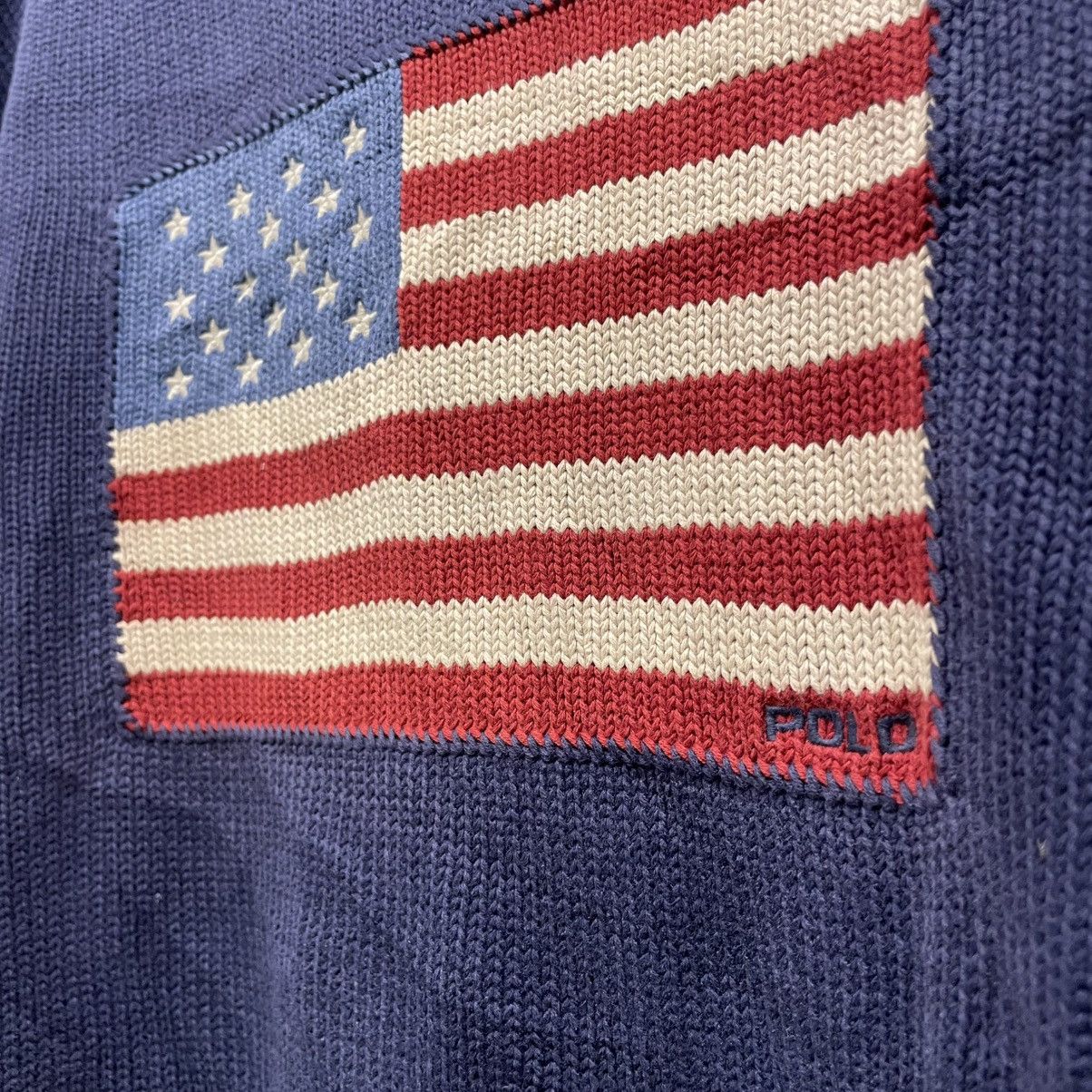 Polo Ralph Lauren Polo Ralph Lauren American Flag Sweater Size US L / EU 52-54 / 3 - 10 Thumbnail