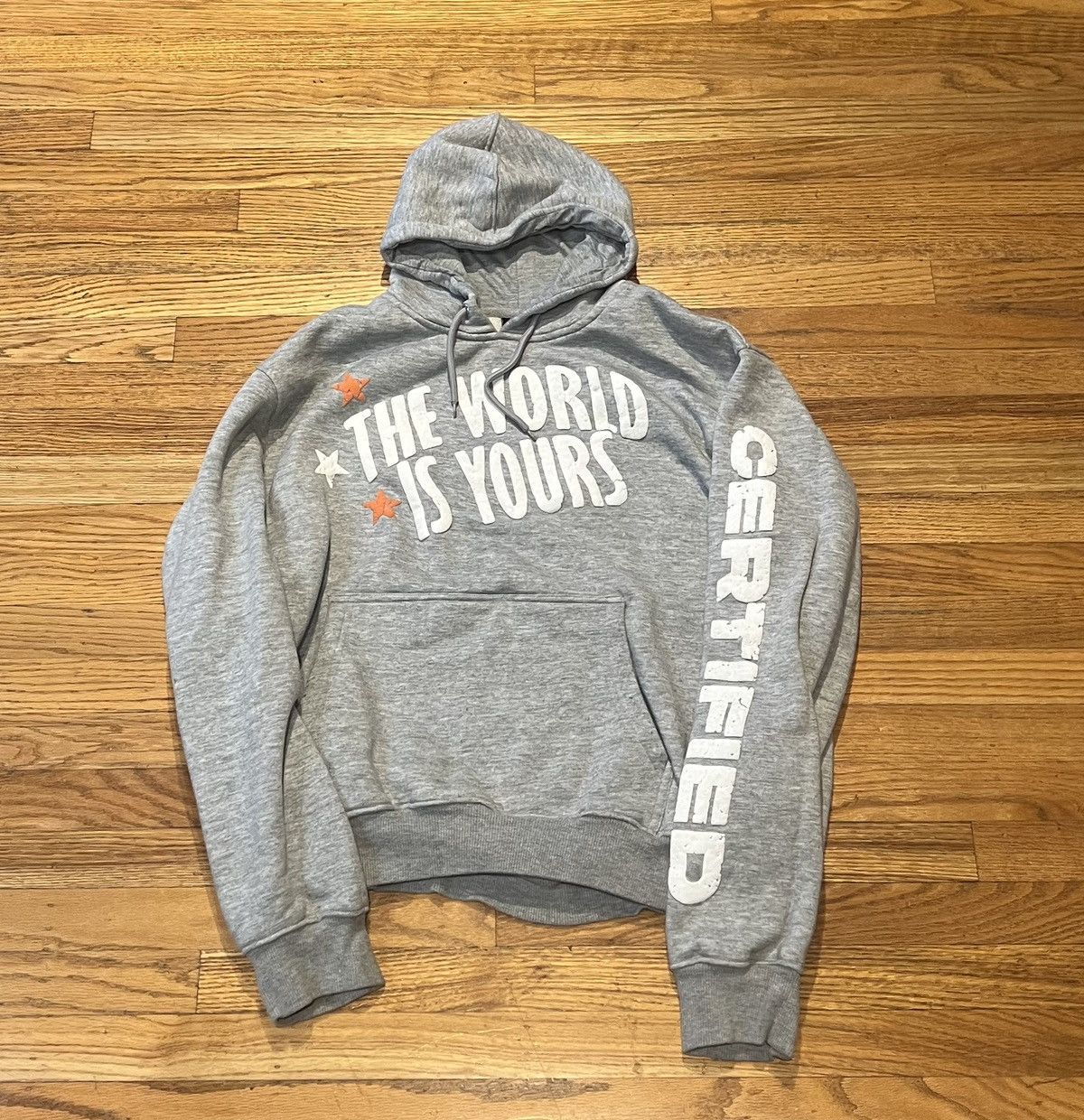 Vintage Sue Tsai The World is Yours Hoodie Grailed