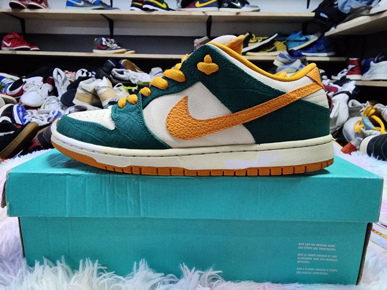Nike Sb Dunk Low Legion Pine Kumquat