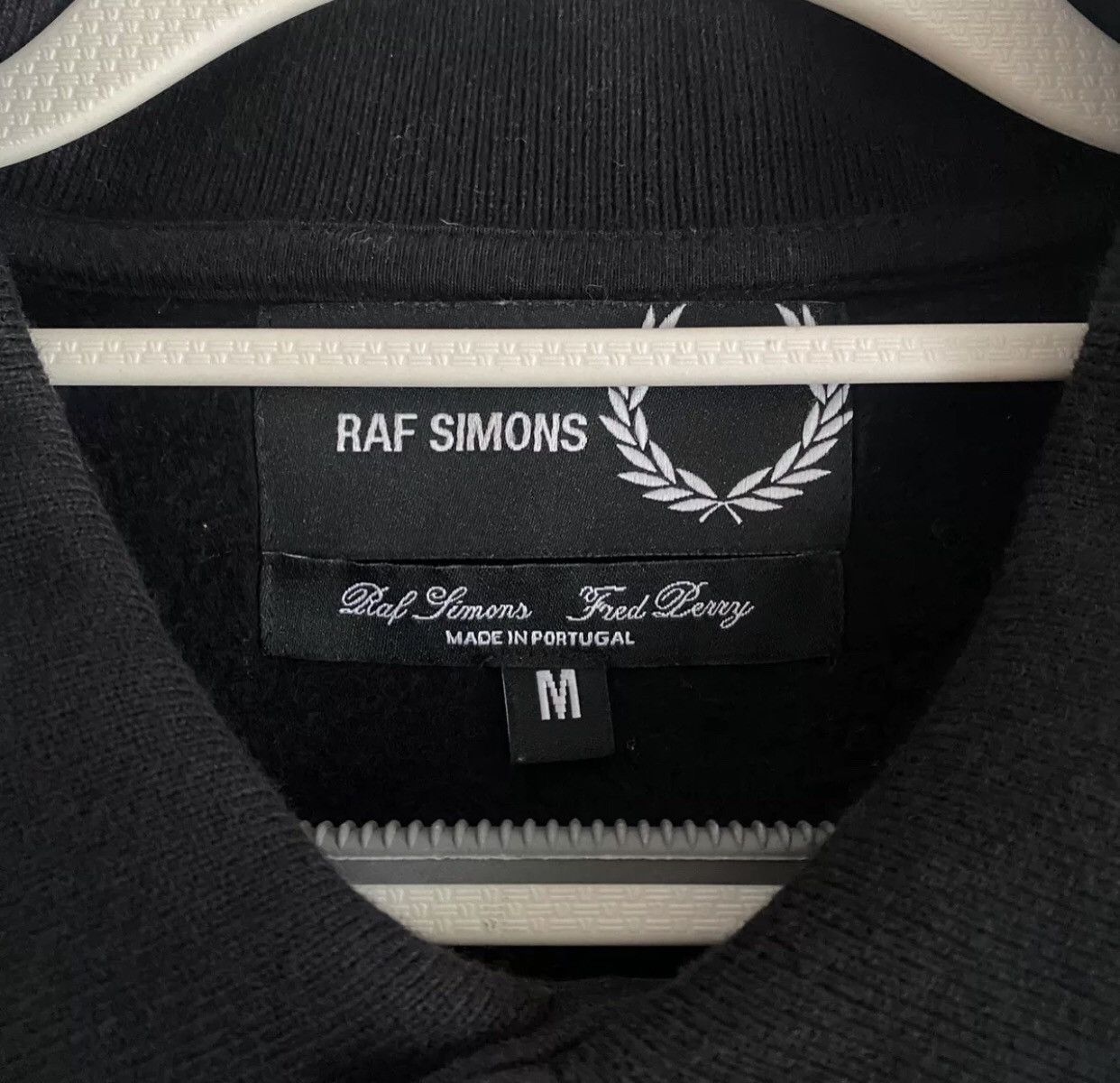 Raf Simons Raf Simons x Fred Perry collaboration iron ring hoodie 2412- Size US M / EU 48-50 / 2 - 4 Thumbnail