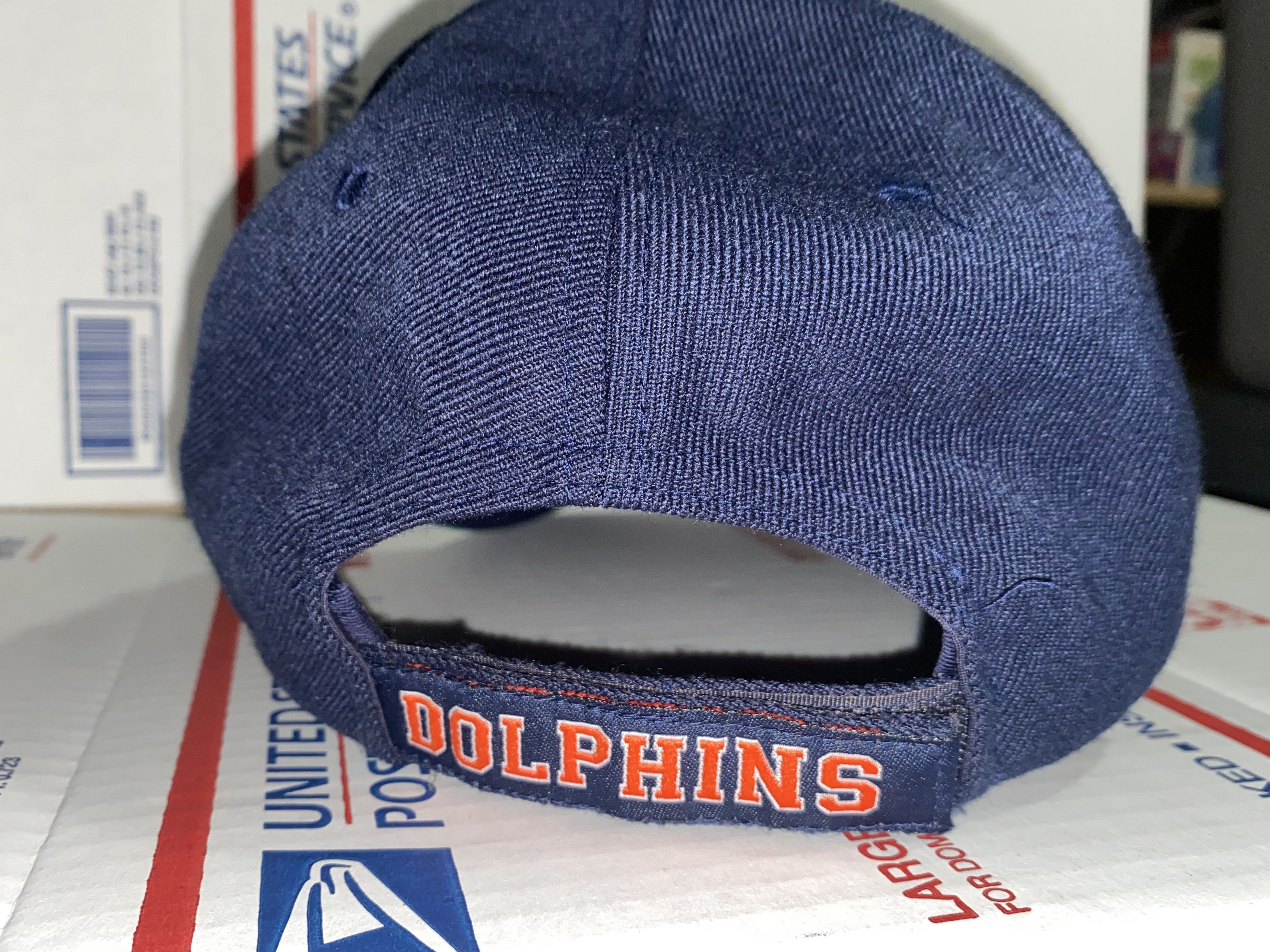 Twins Enterprise Inc. Miami Dolphins vintage Velcro Baseball Cap NFL Football Hat Size ONE SIZE - 4 Thumbnail