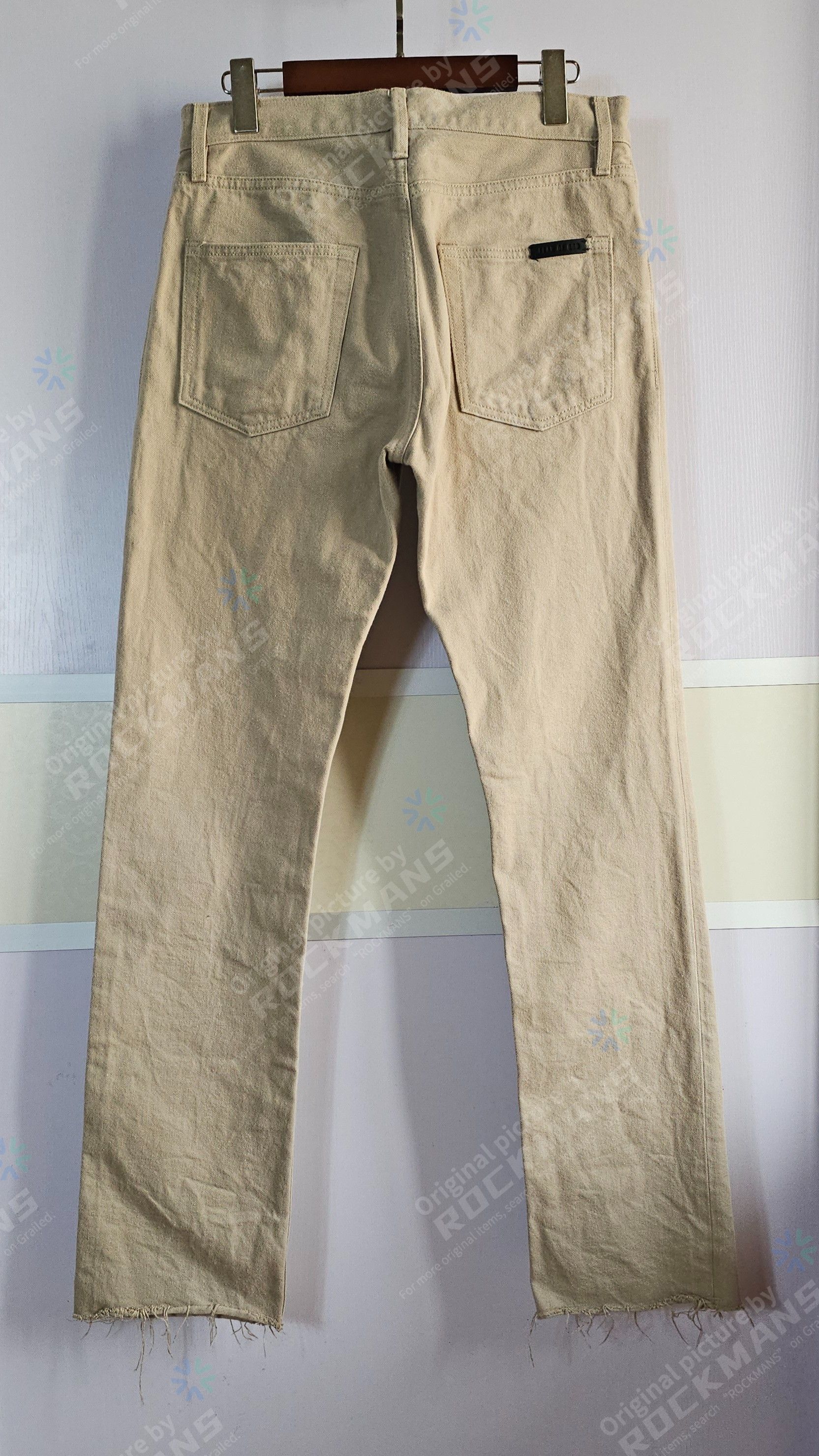 Fear of God Fear of God Straight 5-Pocket Jeans in Washed Dune Size 30 Size US 30 / EU 46 - 3 Thumbnail