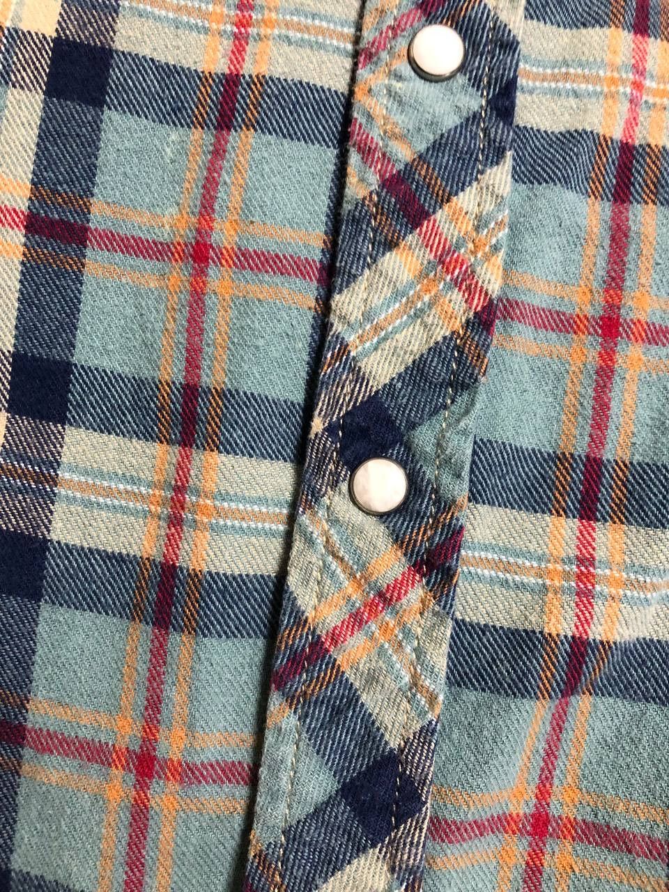 True Religion True Religion Check Cotton Flannel Western Cut Sport Shirt Size US L / EU 52-54 / 3 - 4 Thumbnail