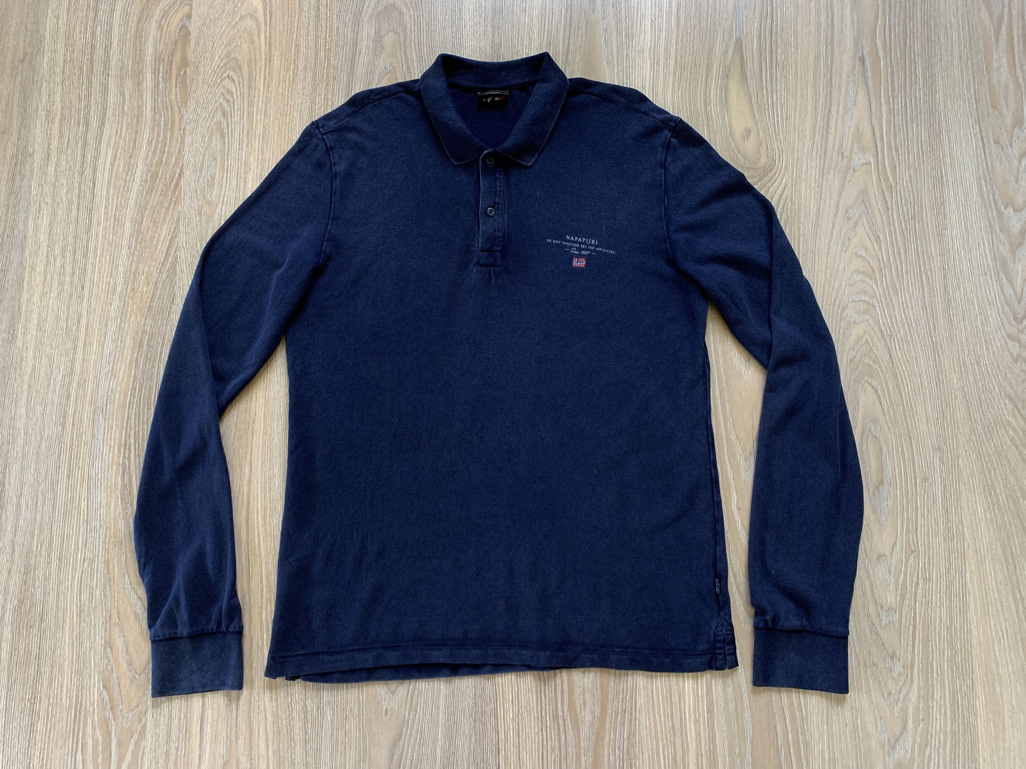 Napapijri Napapijri Cotton Polo T Shirt Size US L / EU 52-54 / 3 - 2 Thumbnail