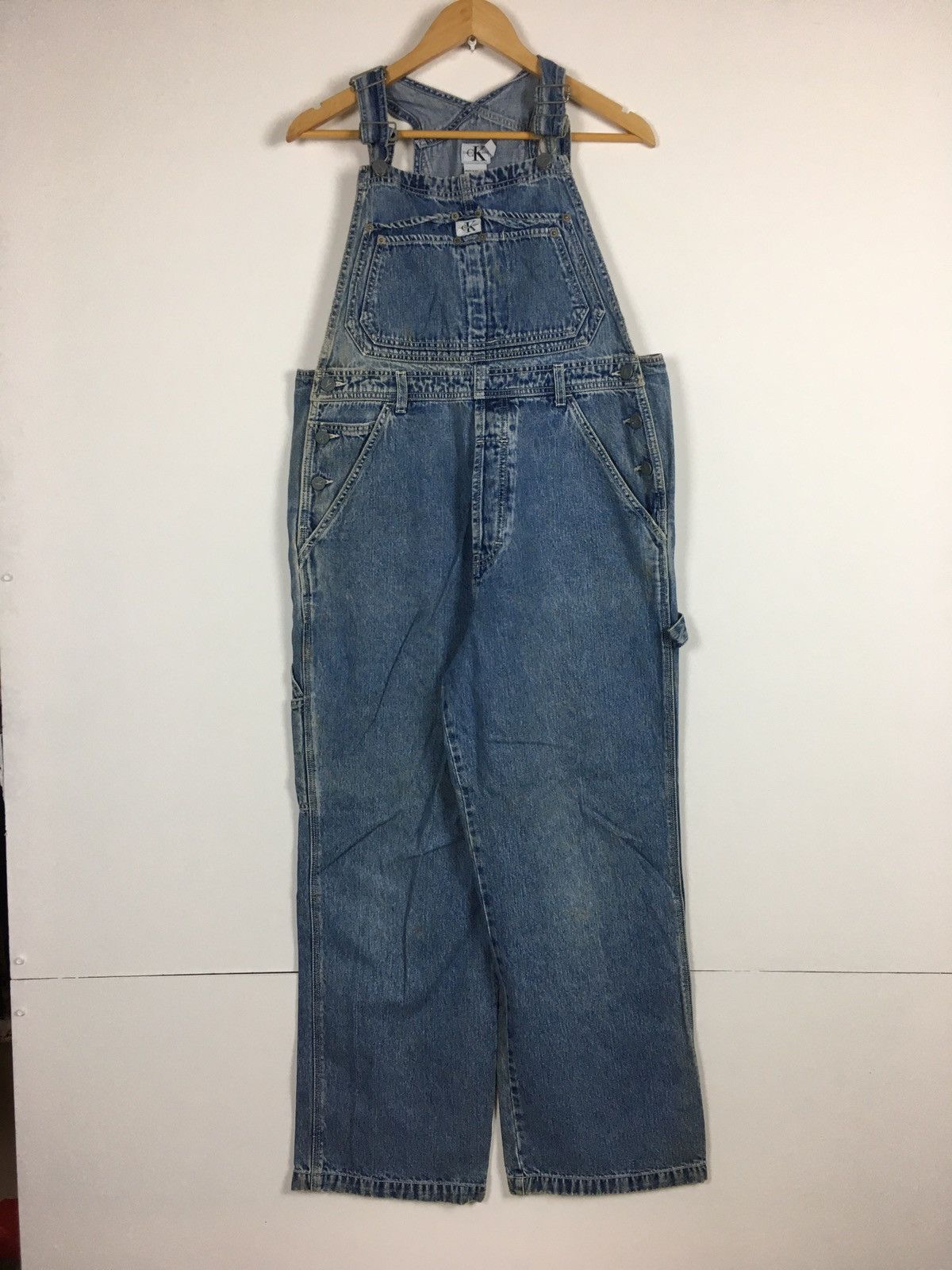 Calvin Klein Vintage Calvin Klein Workwear Carpenter Overall Baggy Size US 34 / EU 50 - 1 Thumbnail