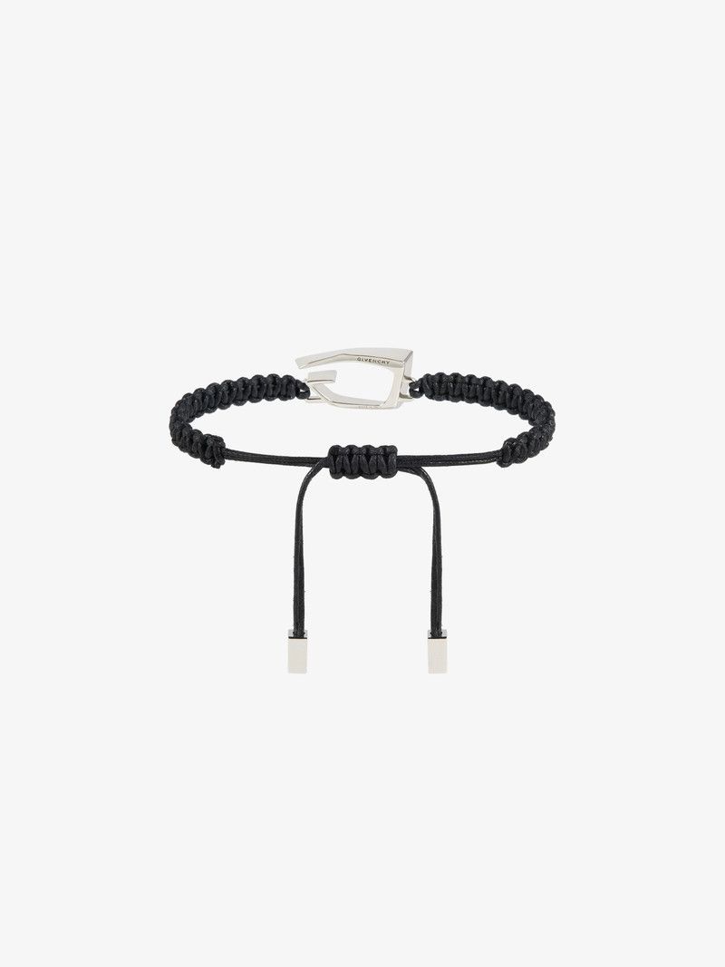 Givenchy o1n1vont0326 Size:OS/Giv Cut Bracelet in Black Size ONE SIZE - 2 Thumbnail