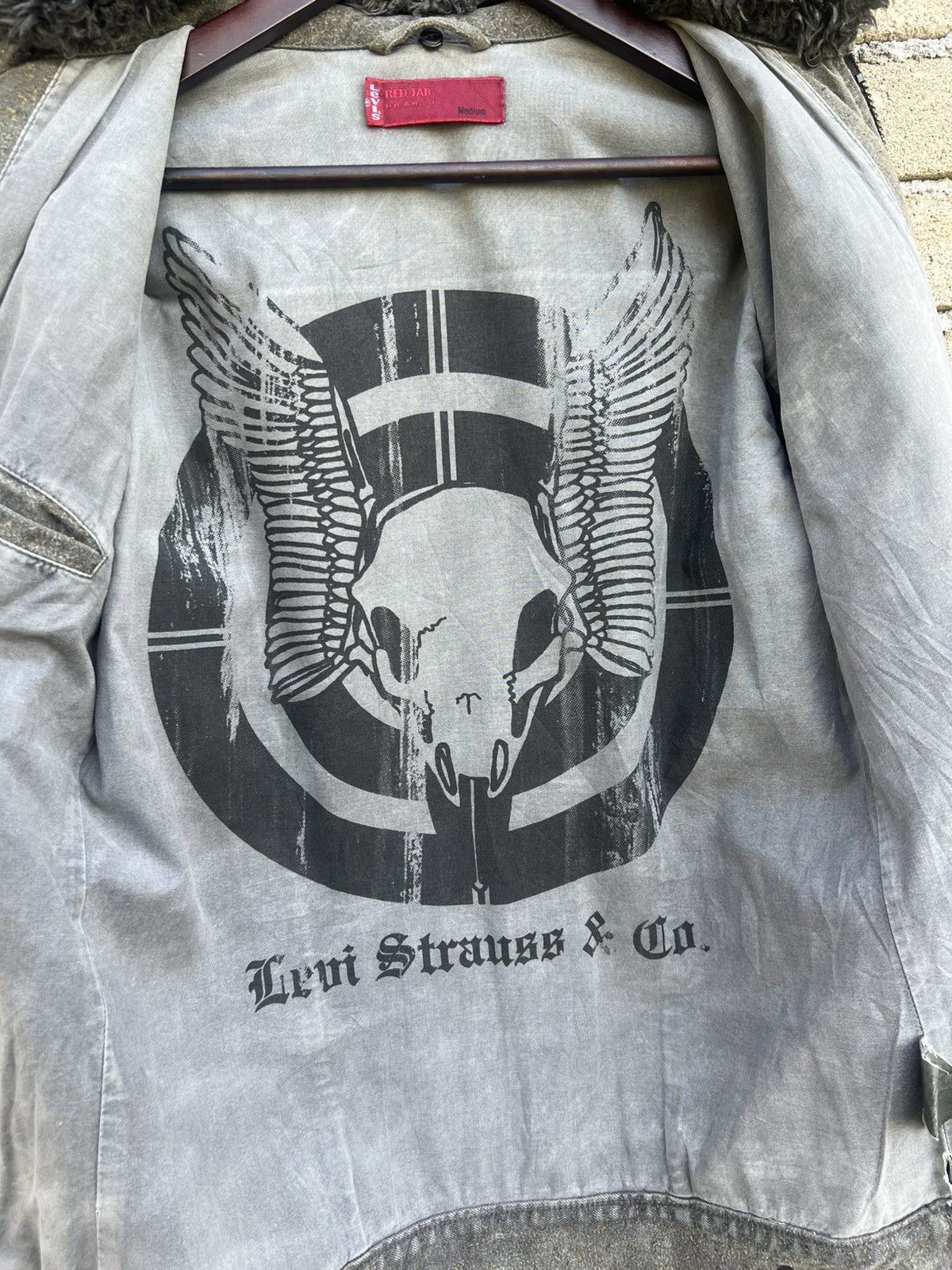 Levi's Levi's Red Tab Zipper Jacket Patches Skull Size US M / EU 48-50 / 2 - 3 Thumbnail