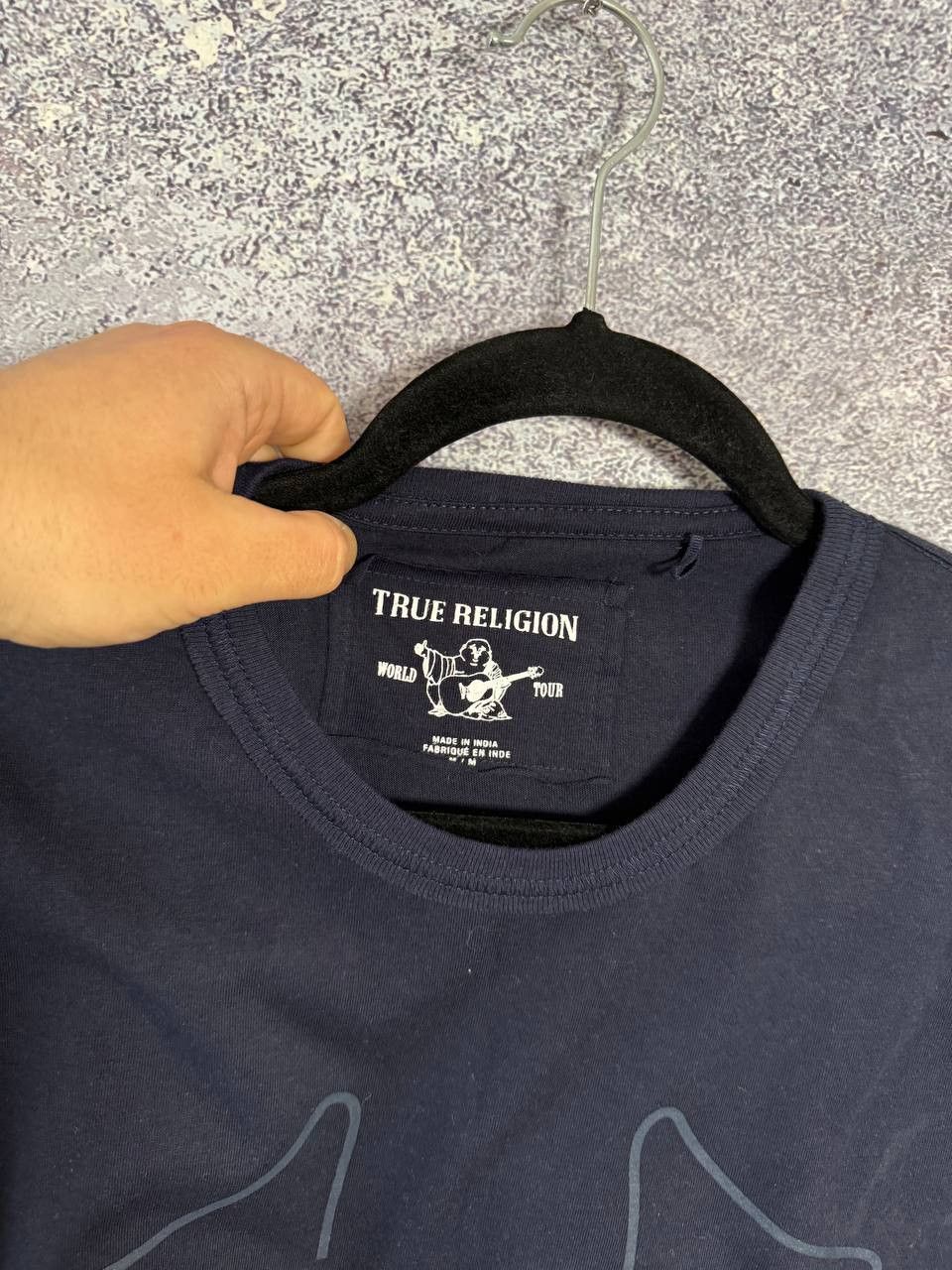 True Religion Vintage True Religion Blue Big Logo T-Shirt Medium Size US M / EU 48-50 / 2 - 8 Thumbnail