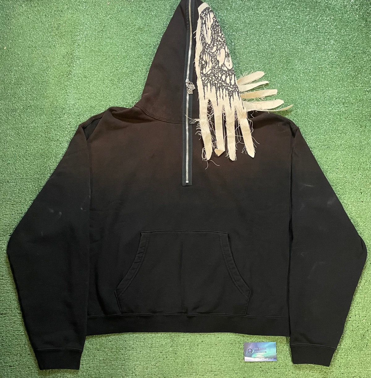 Chito CHITO Punk patch zipup hoodie Size US XL / EU 56 / 4 - 1 Thumbnail
