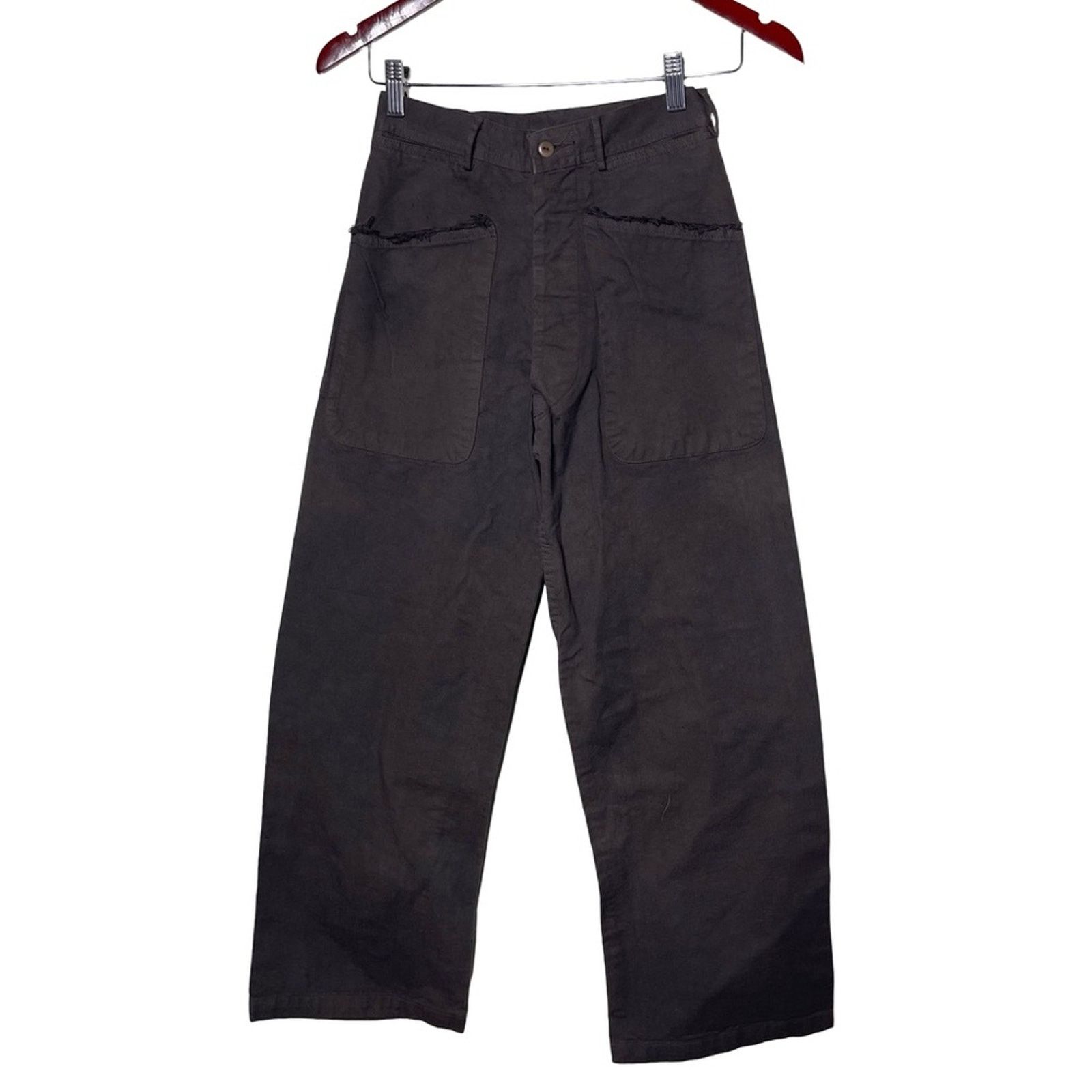Other As Ever NYC Brancusi Pant chocolate high rise flare leg 24 Size 25" / US 0 / IT 36 - 1 Thumbnail