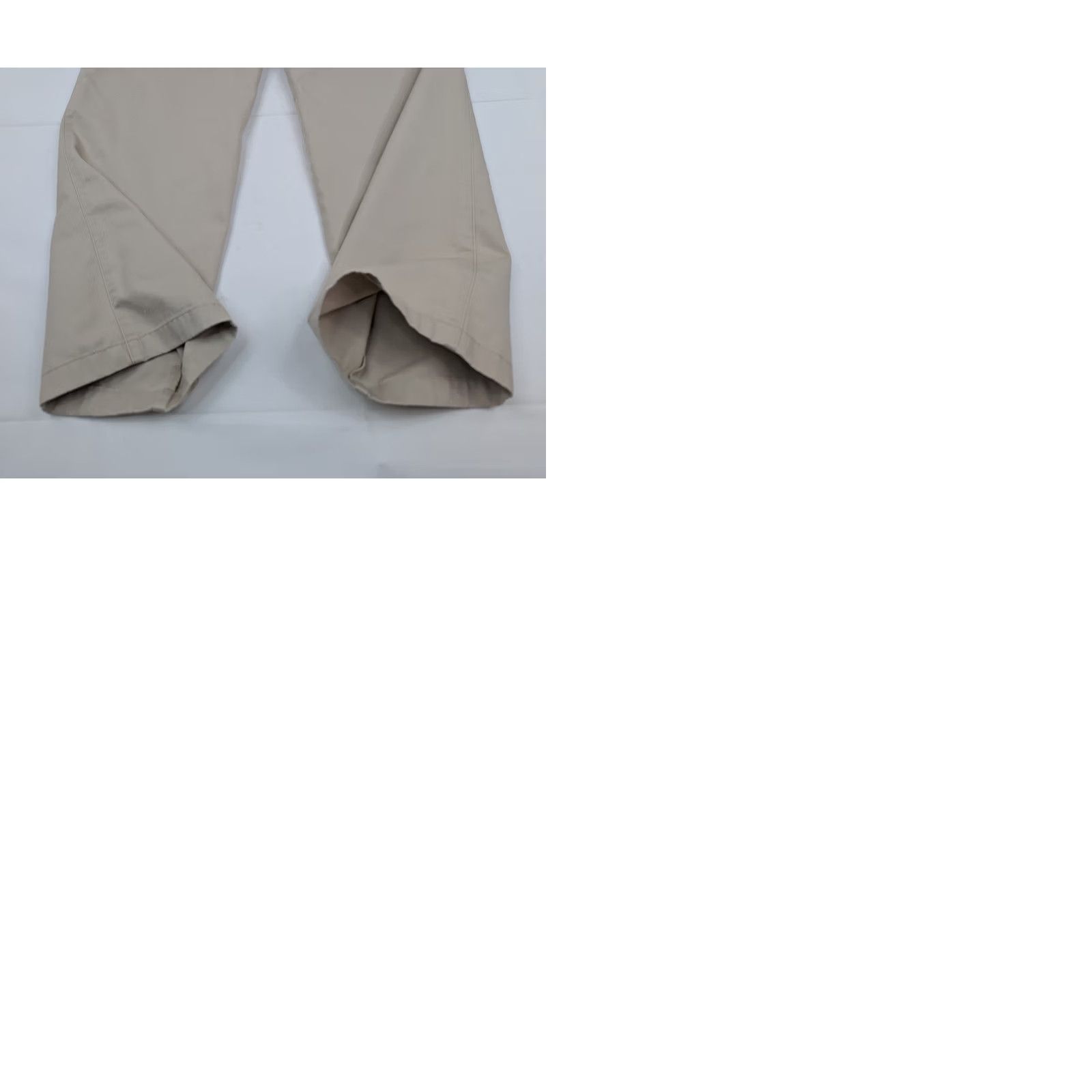 Vintage L.L. Bean Bayside Classic Fit Chino Straight Pants Women 16 Beige Stretch Flat Front SS16 Size 38" / US 16 / IT 52 - 9 Thumbnail