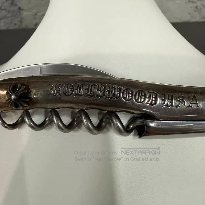 Chrome Hearts chrome hearts wine bottle opener luxury accessory. Size ONE SIZE - 6 Thumbnail