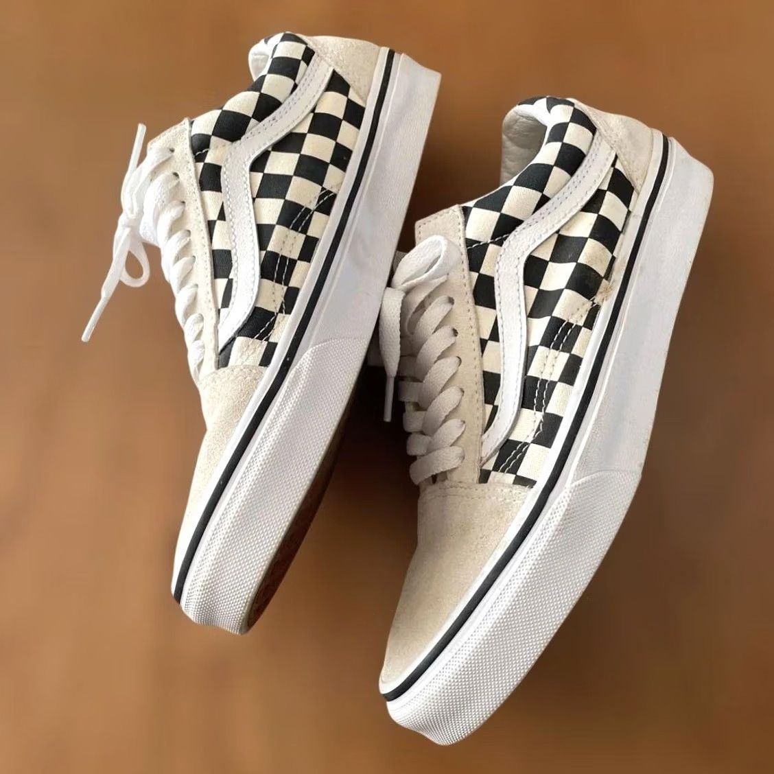 Vans Vans Old Skool Checkerboard LTD Sneaker Women 7.5US Original Collection VHT Size US 8 / IT 38 - 3 Thumbnail