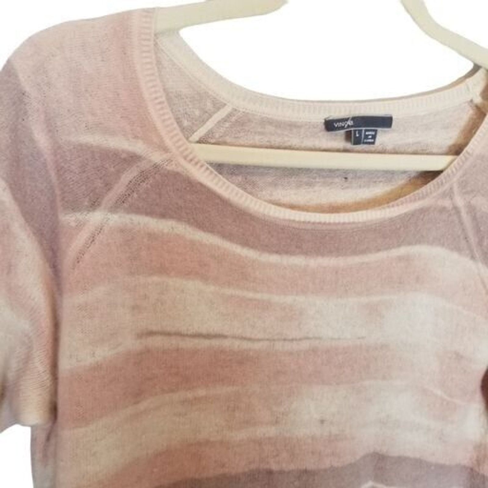 Vince Vince Womens Wool Cashmere Sweater Coastal Grandma Earthy L Size L / US 10 / IT 46 - 5 Thumbnail