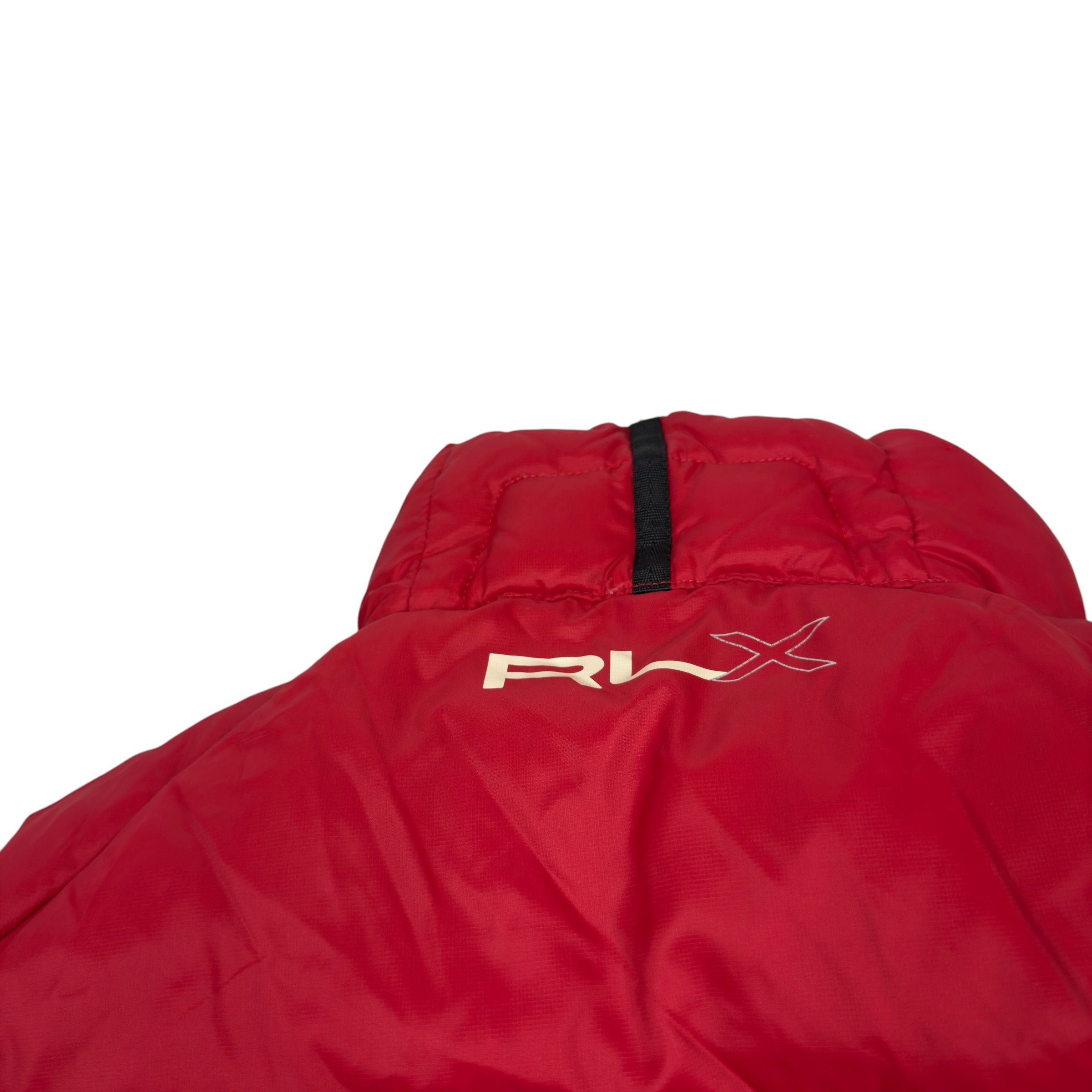 Ralph Lauren × Vintage Ralph Lauren Men's Red Mock Neck Full Zip Puffer Vest Large Size US L / EU 52-54 / 3 - 6 Thumbnail