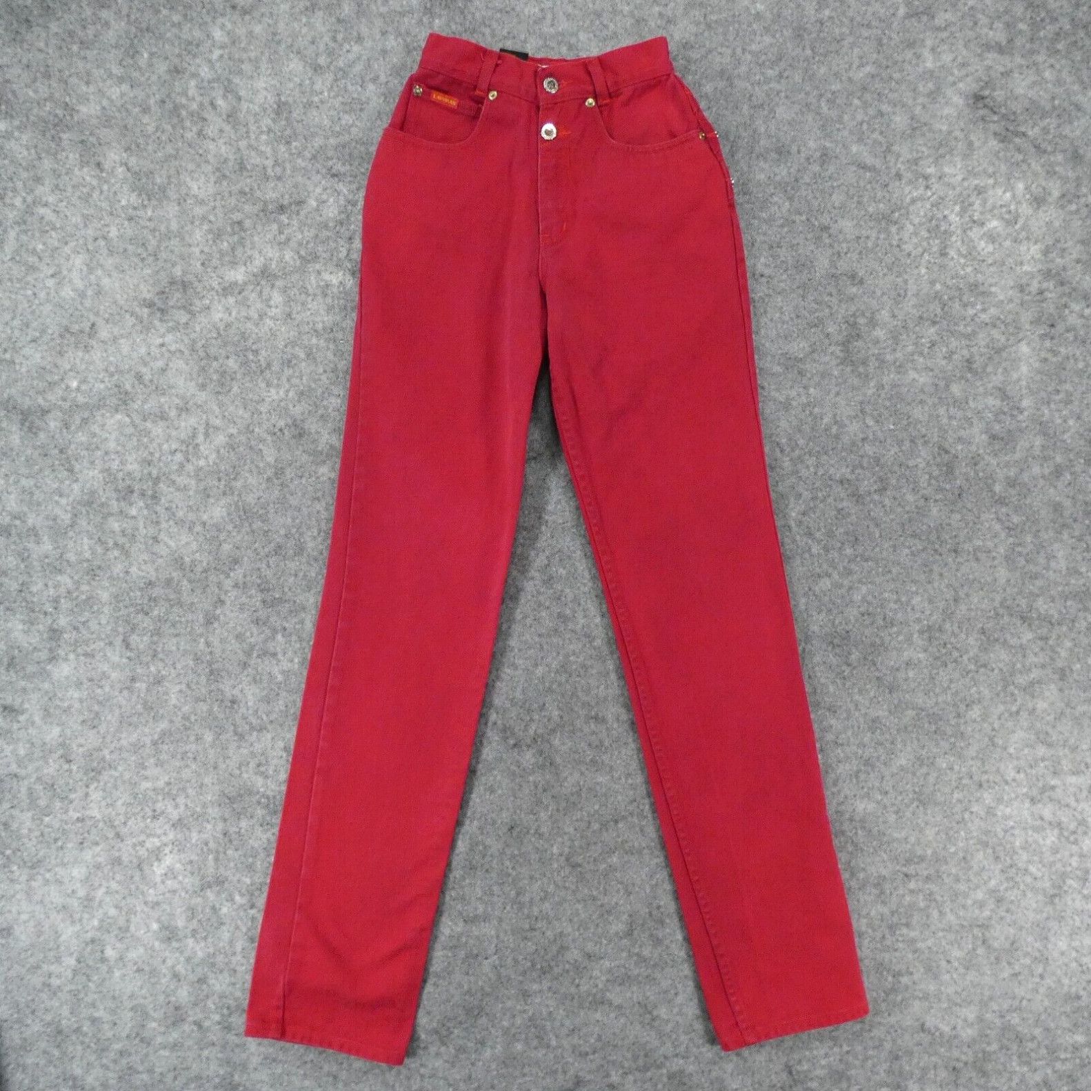 image of Vintage Lawman High Rise Jeans Womens 1 Juniors Superior Fit 90's Rodeo Western in White