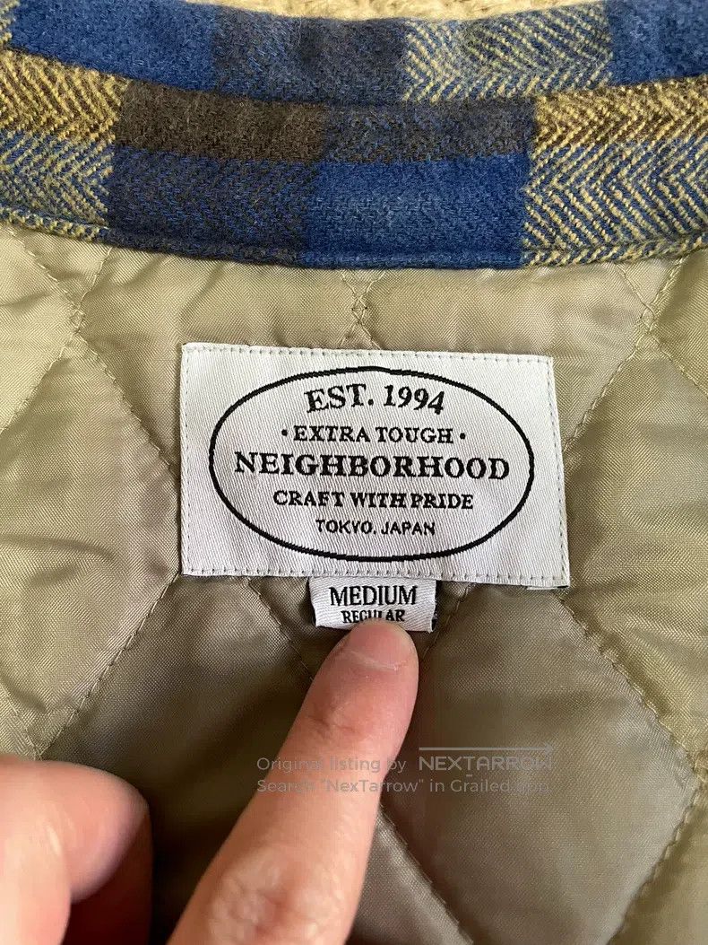 Neighborhood Neighborhood CABELLA Shirt-style Cotton Coat Jacket Size US M / EU 48-50 / 2 - 8 Thumbnail
