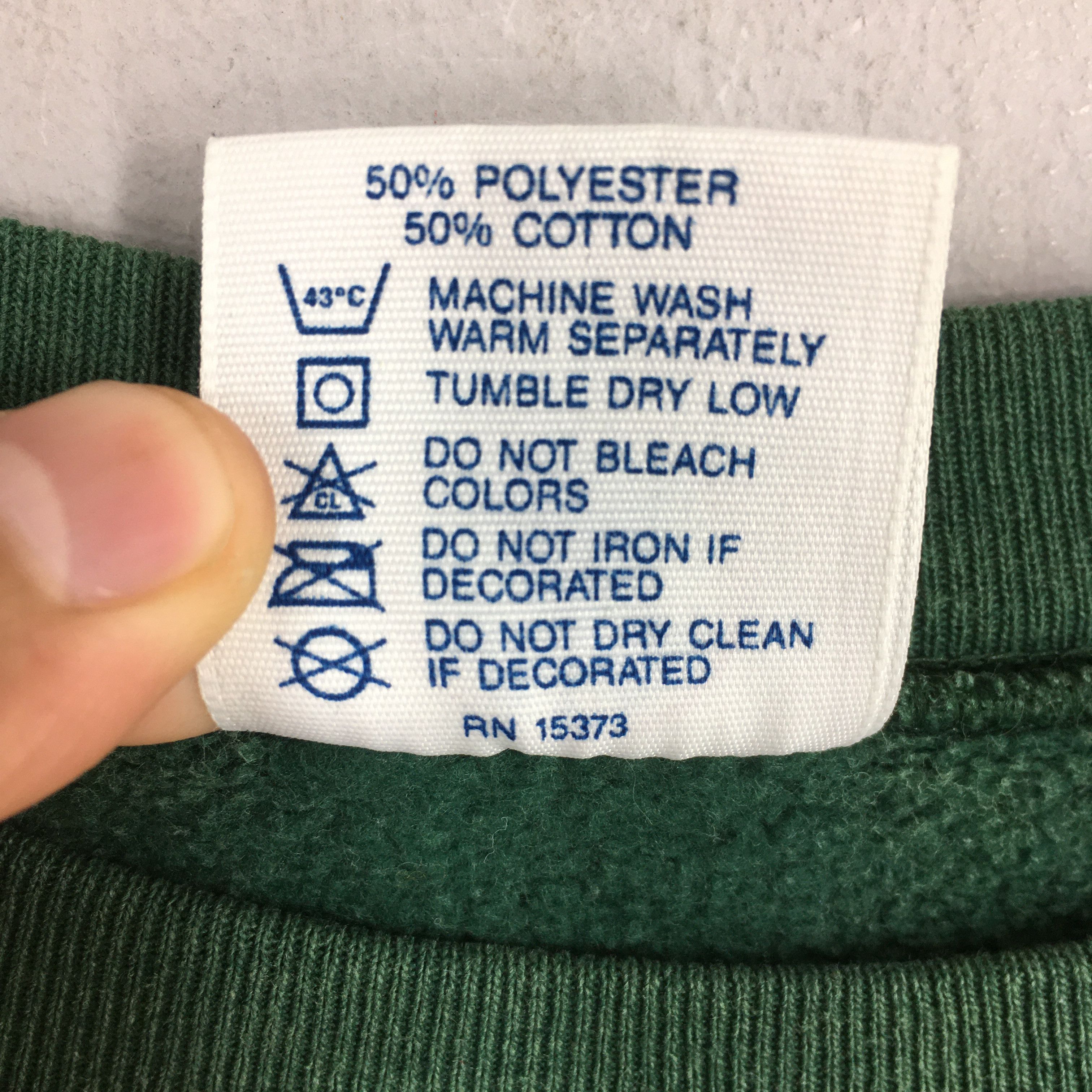 Delta Vintage Green Bay Packers NFL Green Sweatshirt XLarge Size US XL / EU 56 / 4 - 6 Thumbnail