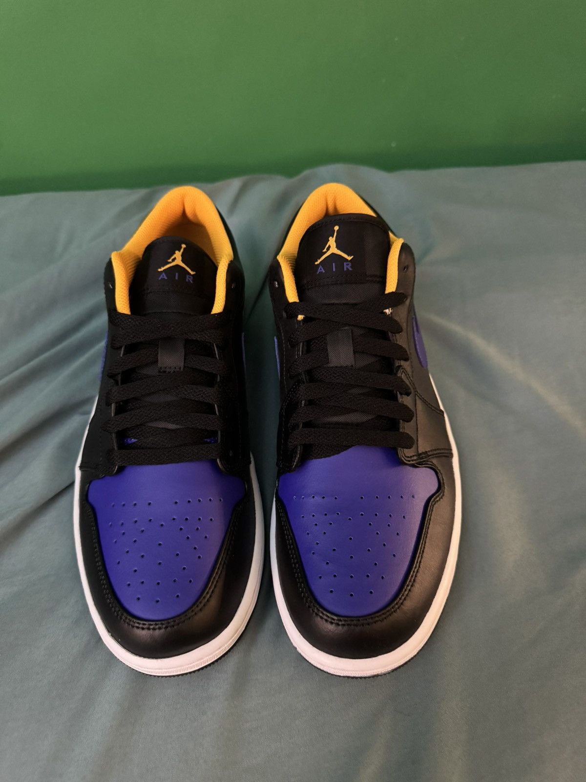 Jordan Brand Nike Air Jordan 1 Low Dark Concord 2022 Size US 10.5 / EU 43-44 - 7 Thumbnail