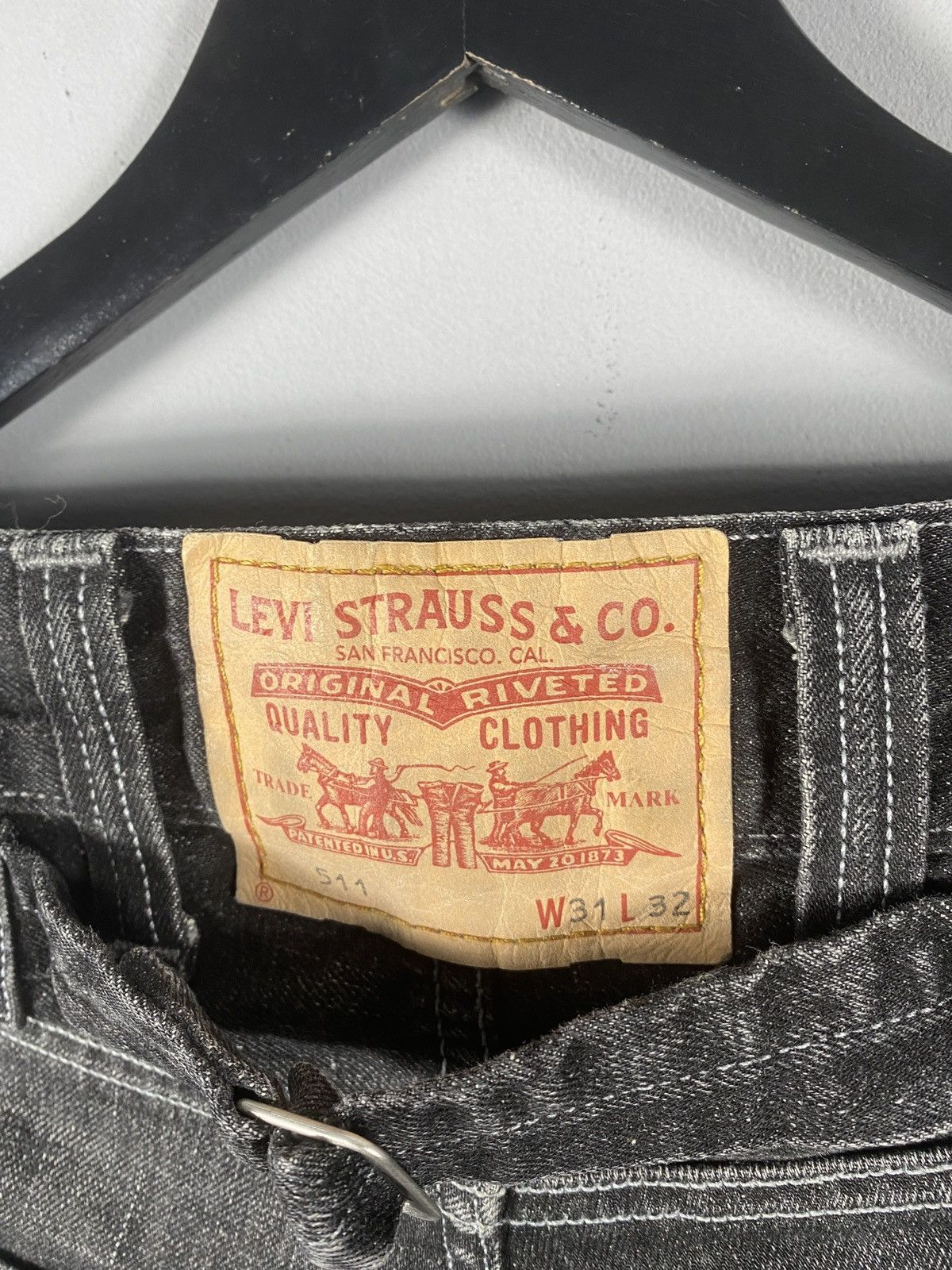 Levi's Vintage Clothing Vintage levis clinch back engineered slim jeans Size US 32 / EU 48 - 3 Thumbnail