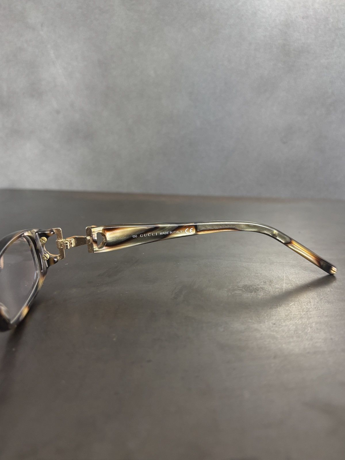 Gucci 2000s Vintage Gucci Frames Horsebit GG3009 Y2K Eyeglasses IT Size ONE SIZE - 13 Thumbnail