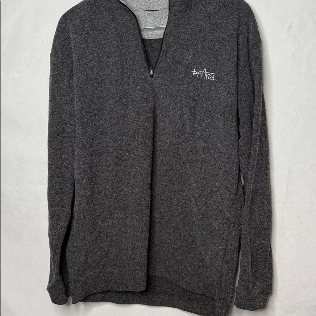 Prana prAna Wenthworth 1/4 zip sweater sweatshirt gray sz Large Size US L / EU 52-54 / 3 - 1 Thumbnail