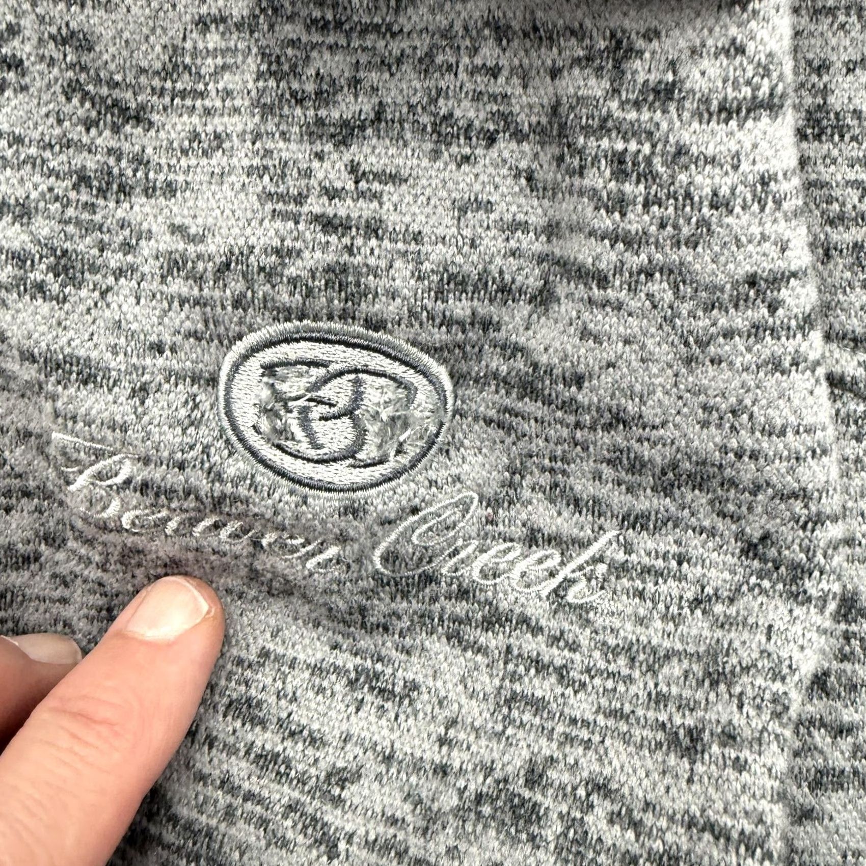 The North Face The North Face Jacket Womens Medium Gray Fleece Full Zip Beaver Creek Ski Resort Size M / US 6-8 / IT 42-44 - 4 Thumbnail