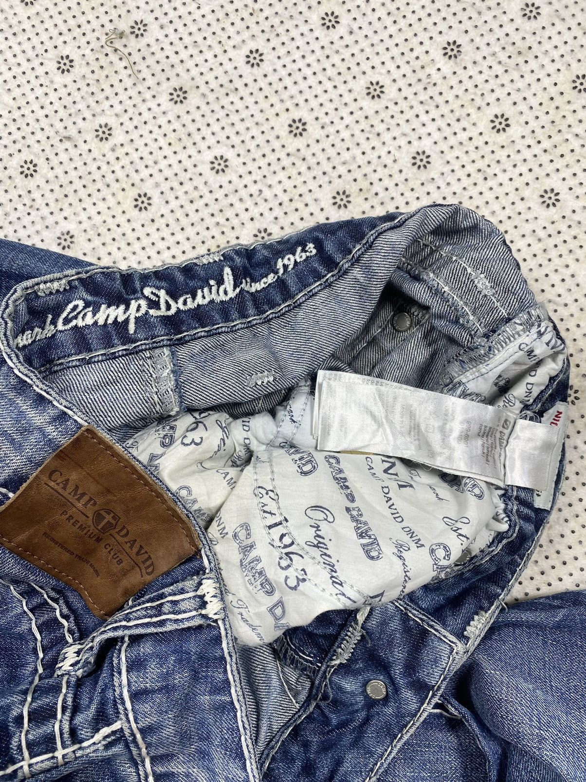Camp David Extremely Patina Look Distressed Denim By Camp David Size US 34 / EU 50 - 8 Thumbnail