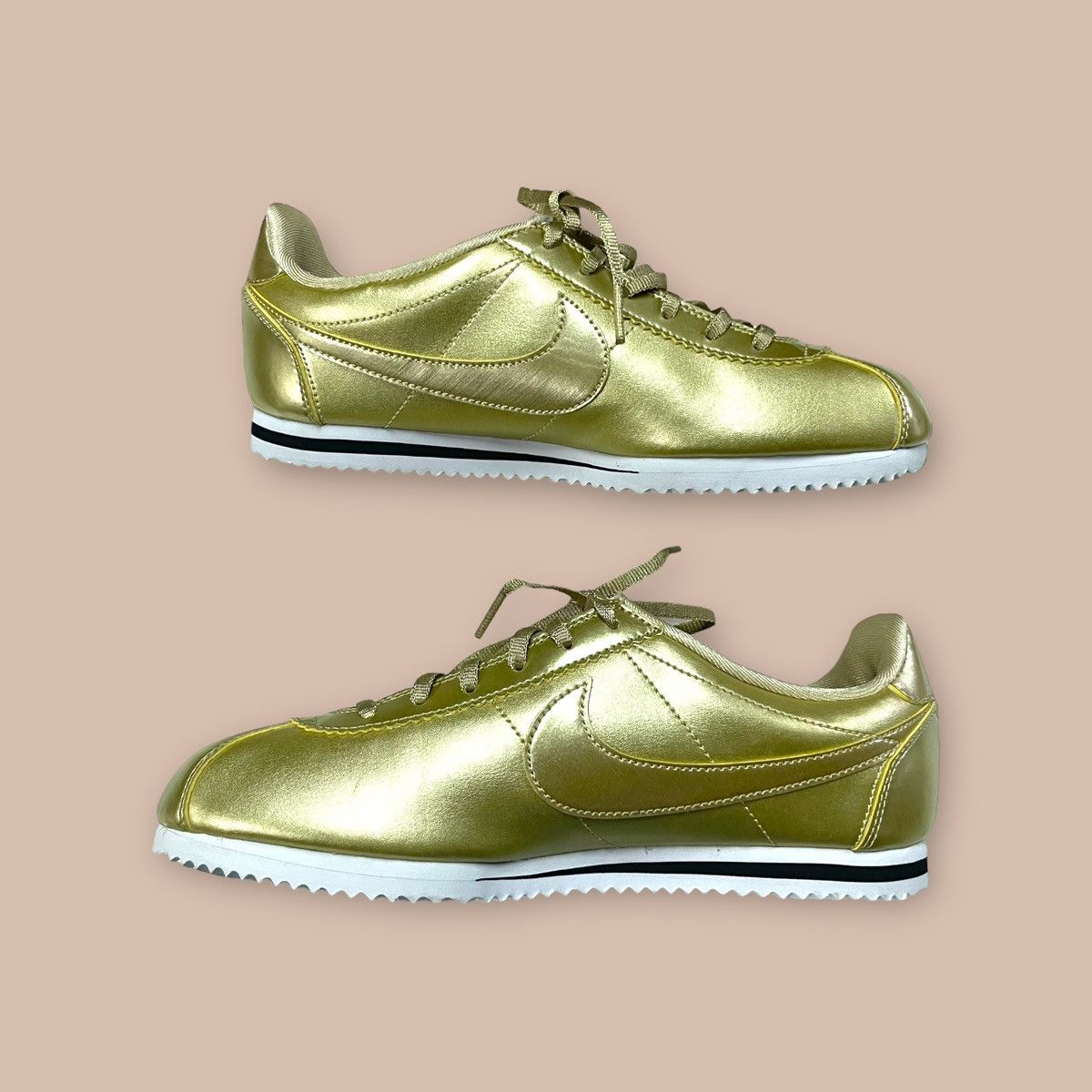 Nike NIKE Cortez Se GS 'Gold Star' Size US 7 / EU 40 - 10 Thumbnail