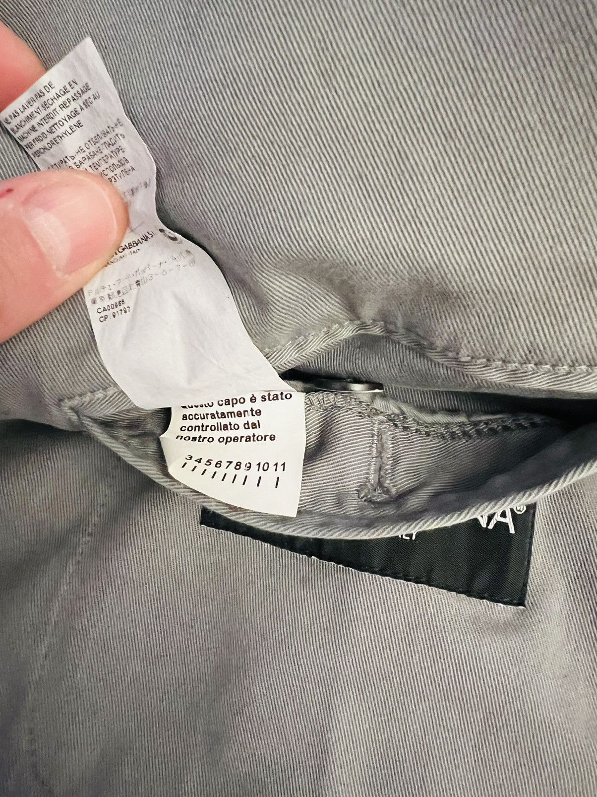 Dolce & Gabbana Dolce & Gabbana cotton gray jacket Size US M / EU 48-50 / 2 - 6 Thumbnail