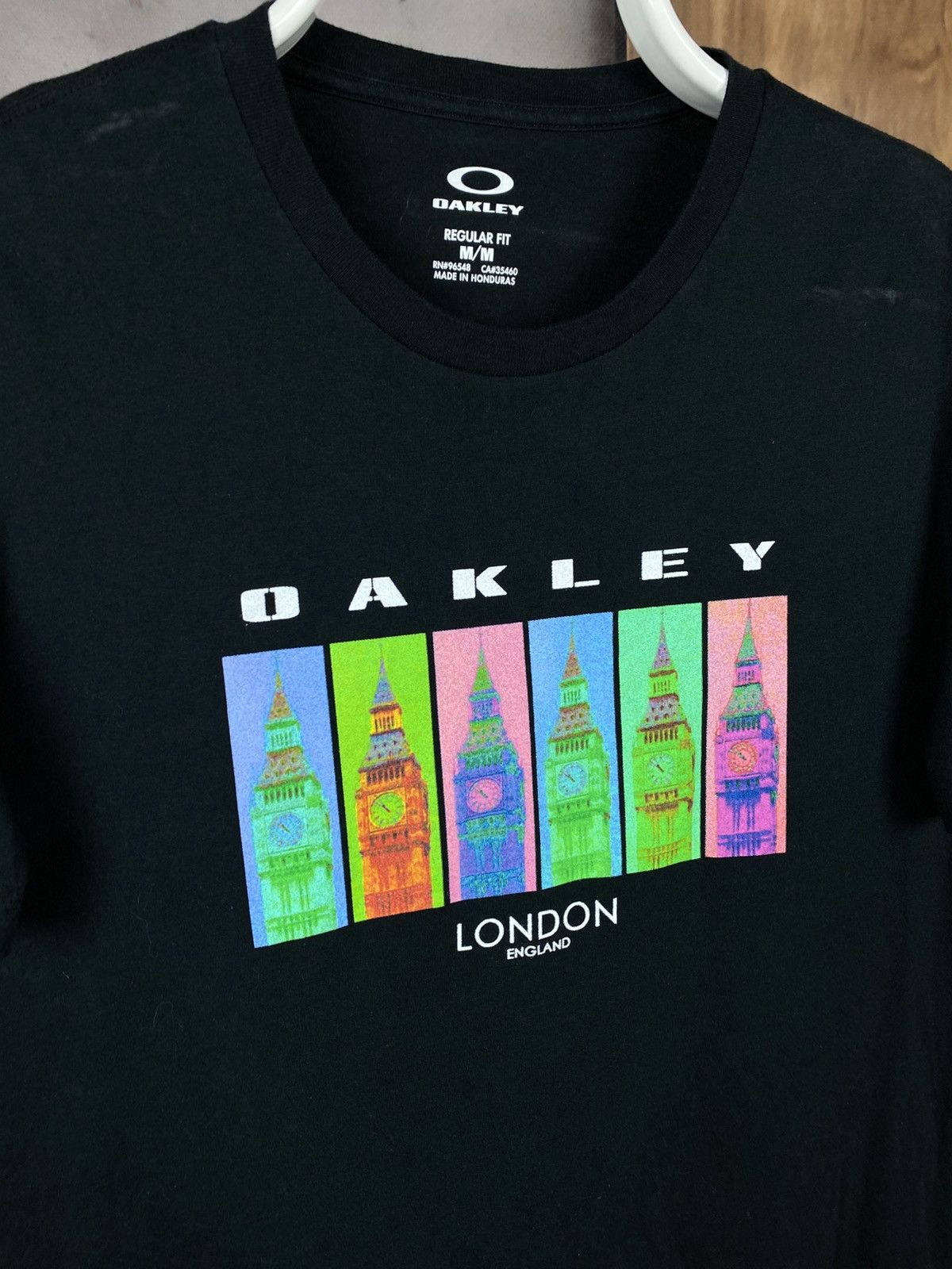 Oakley 🗻T-Shirt Oakley Regular Fit England London Big Ben Logo Tee🗻 Size US M / EU 48-50 / 2 - 2 Thumbnail