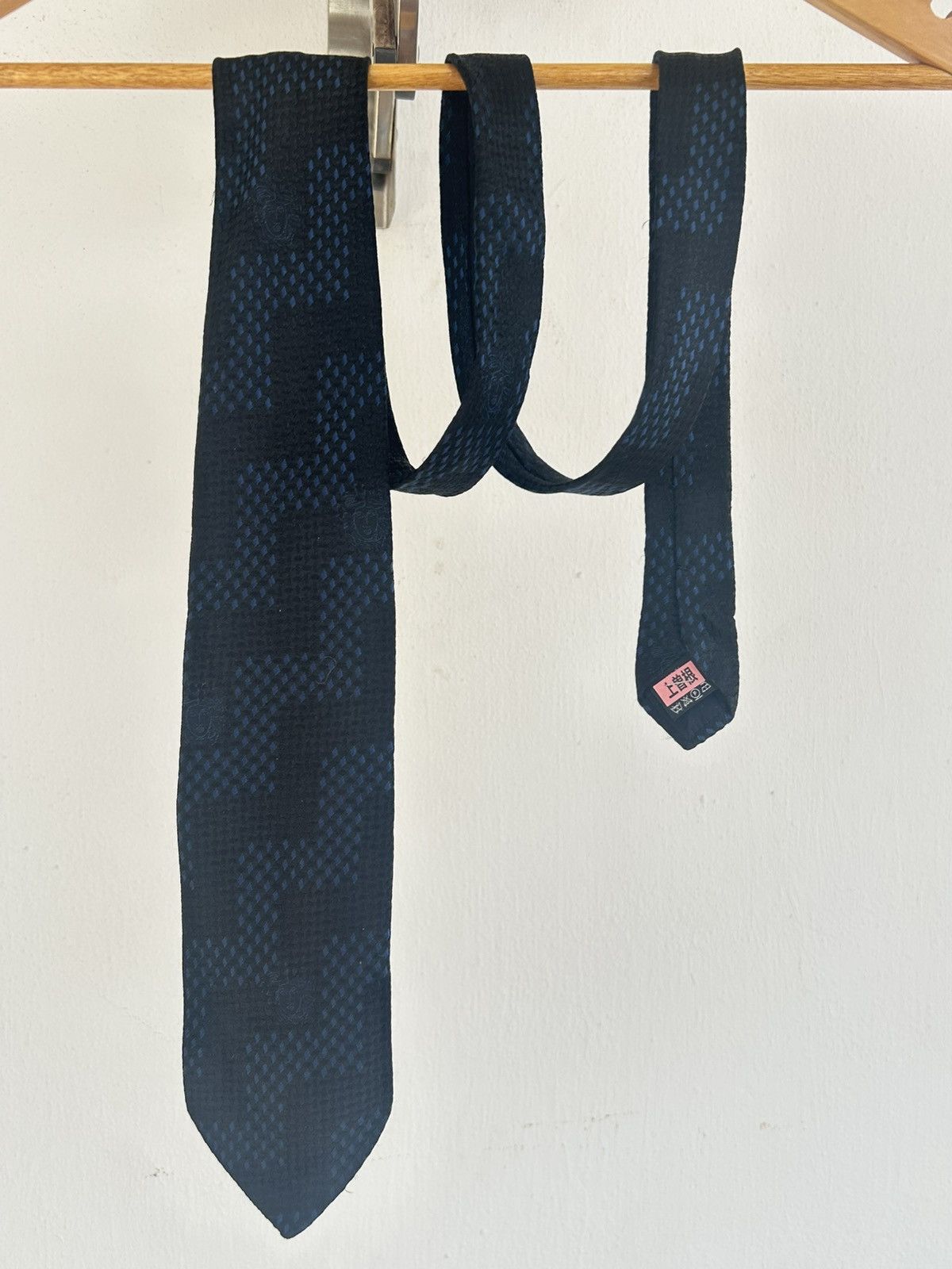 Versace Gianni Versace Vintage Tie Blue Size ONE SIZE - 1 Thumbnail