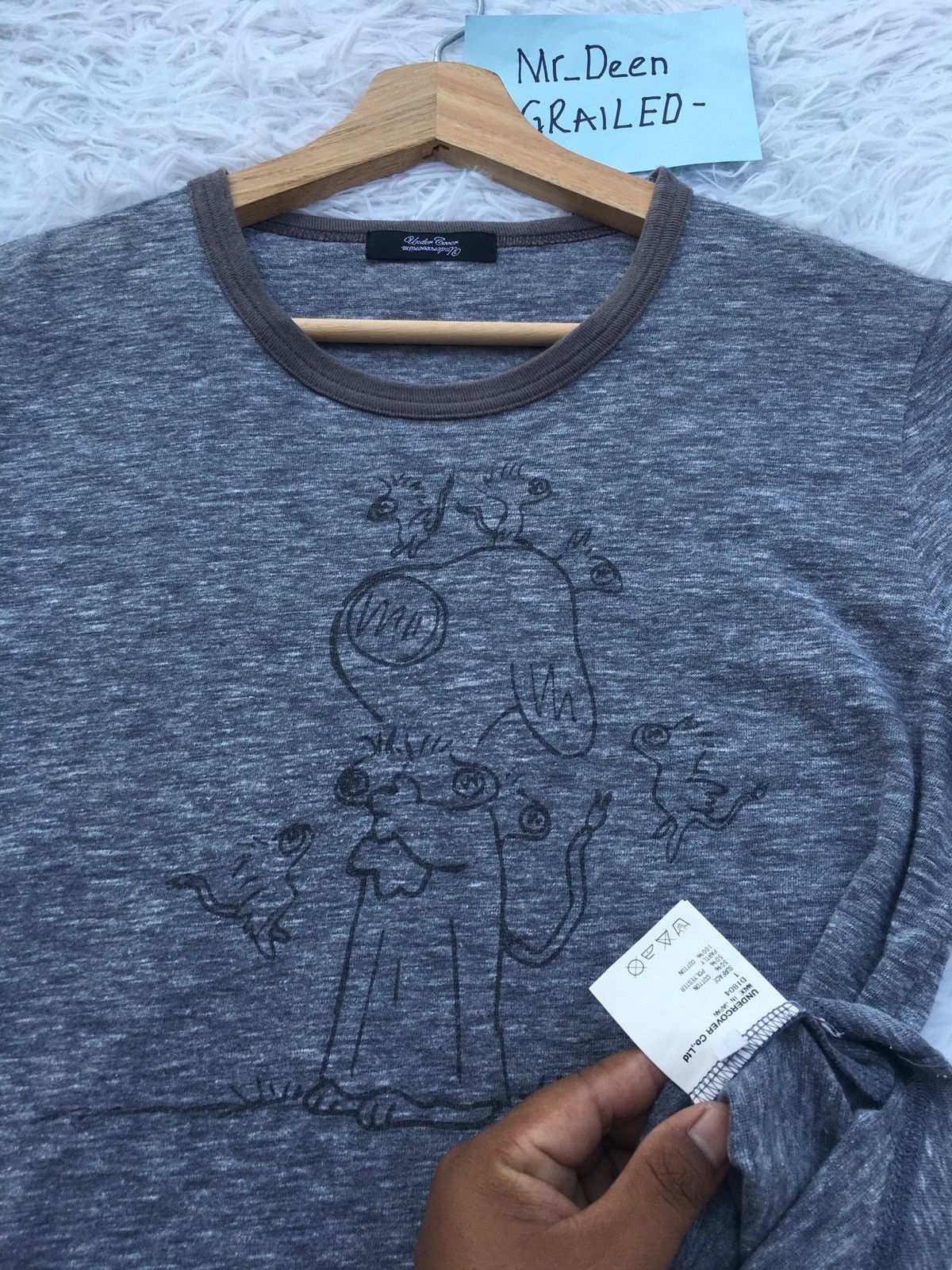 Undercover Rare Undercover Undercoverism Sketches Tshirt Size US S / EU 44-46 / 1 - 9 Thumbnail