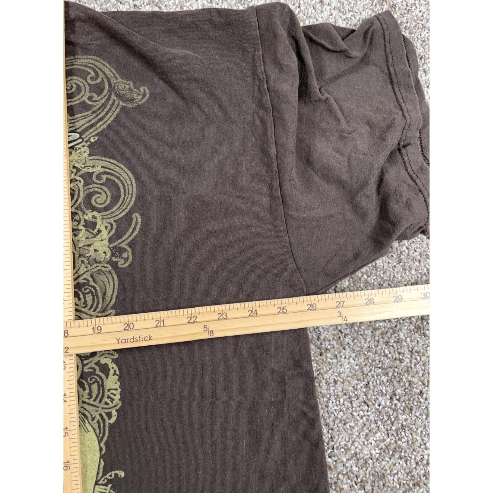 Delta VINTAGE Popeye T-Shirt 3XL Brown Graphic Print Adult Men Hip Hop 2010s Delta Shirt Size US XXL / EU 58 / 5 - 6 Thumbnail