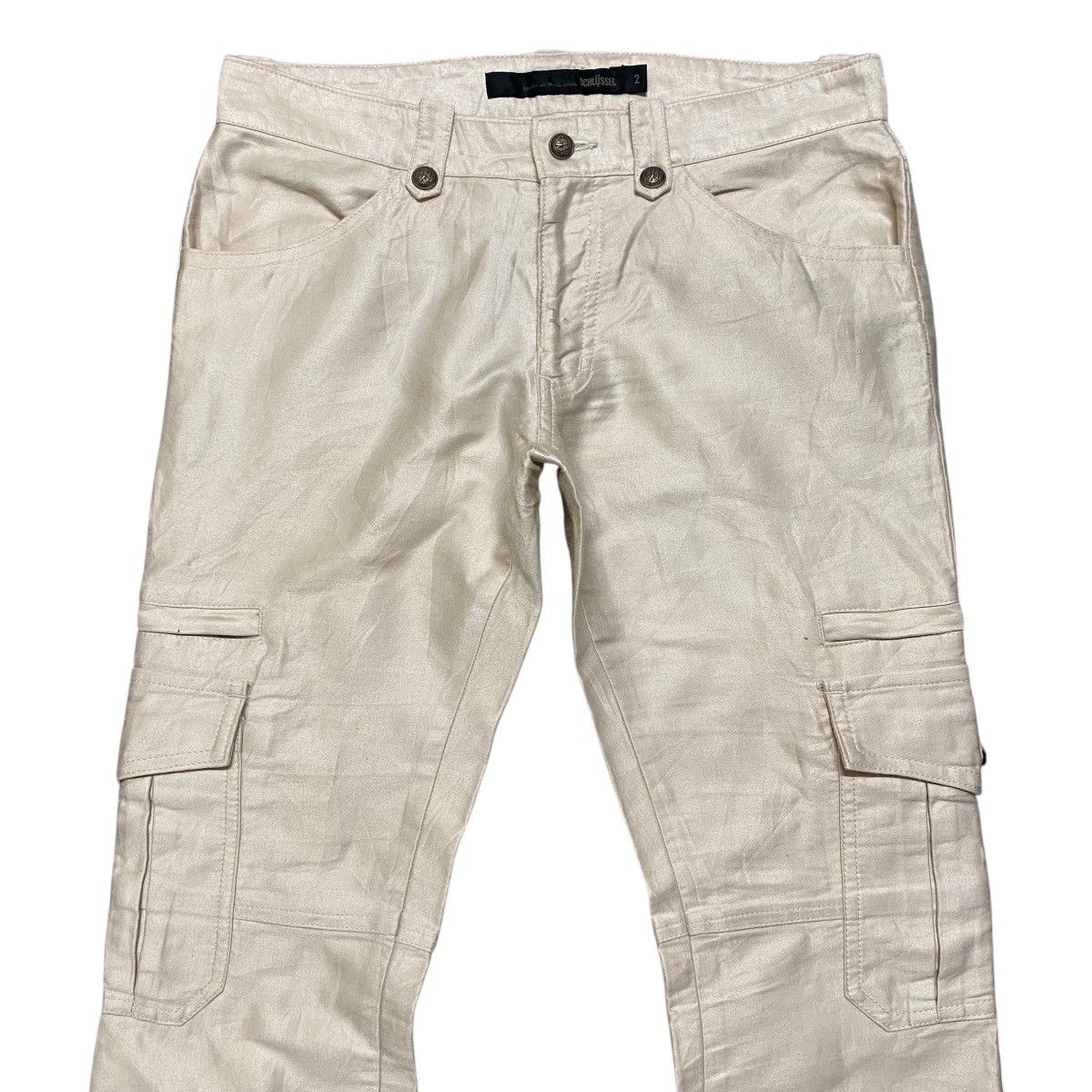 Schlussel Schlussel Cargo Flare Pants Shining Size US 29 - 3 Thumbnail