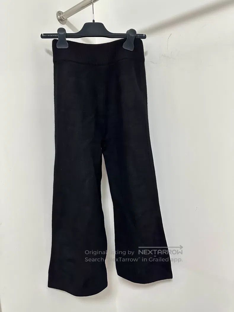 Hermes Hermes Black cashmere pants Size 24" / US 00 / IT 34 - 1 Thumbnail